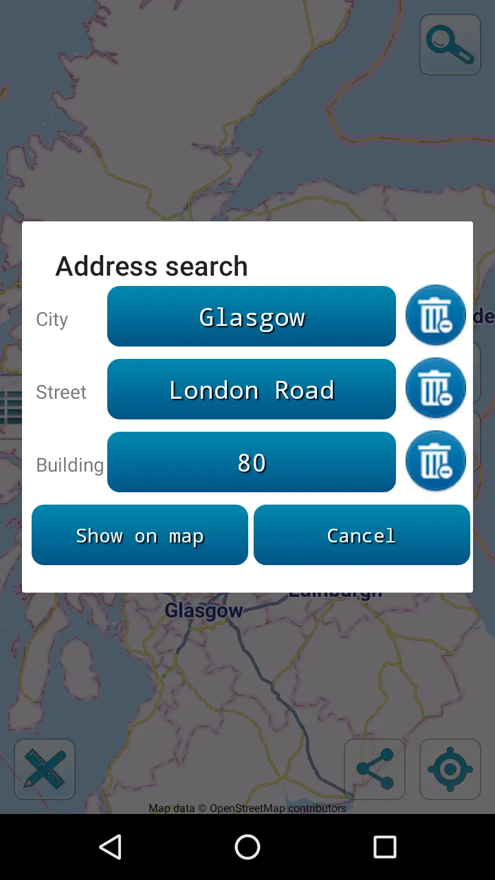 Map of Scotland offline | Indus Appstore | Screenshot