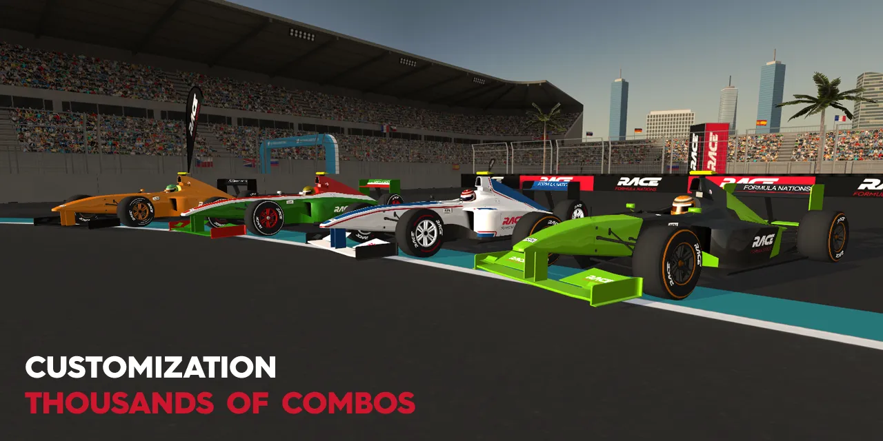 RACE: Formula nations | Indus Appstore | Screenshot