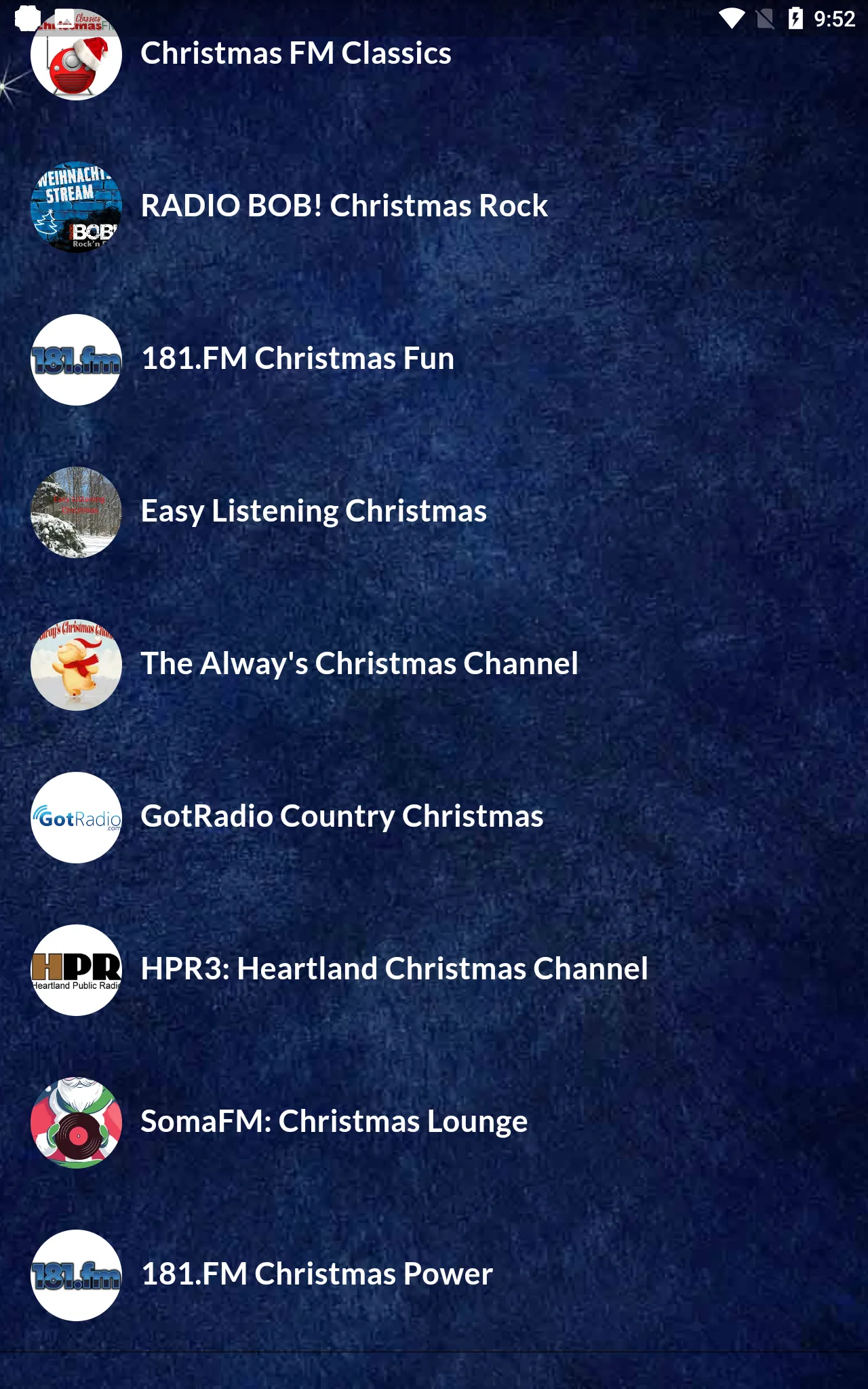 Christmas Music Radio | Indus Appstore | Screenshot