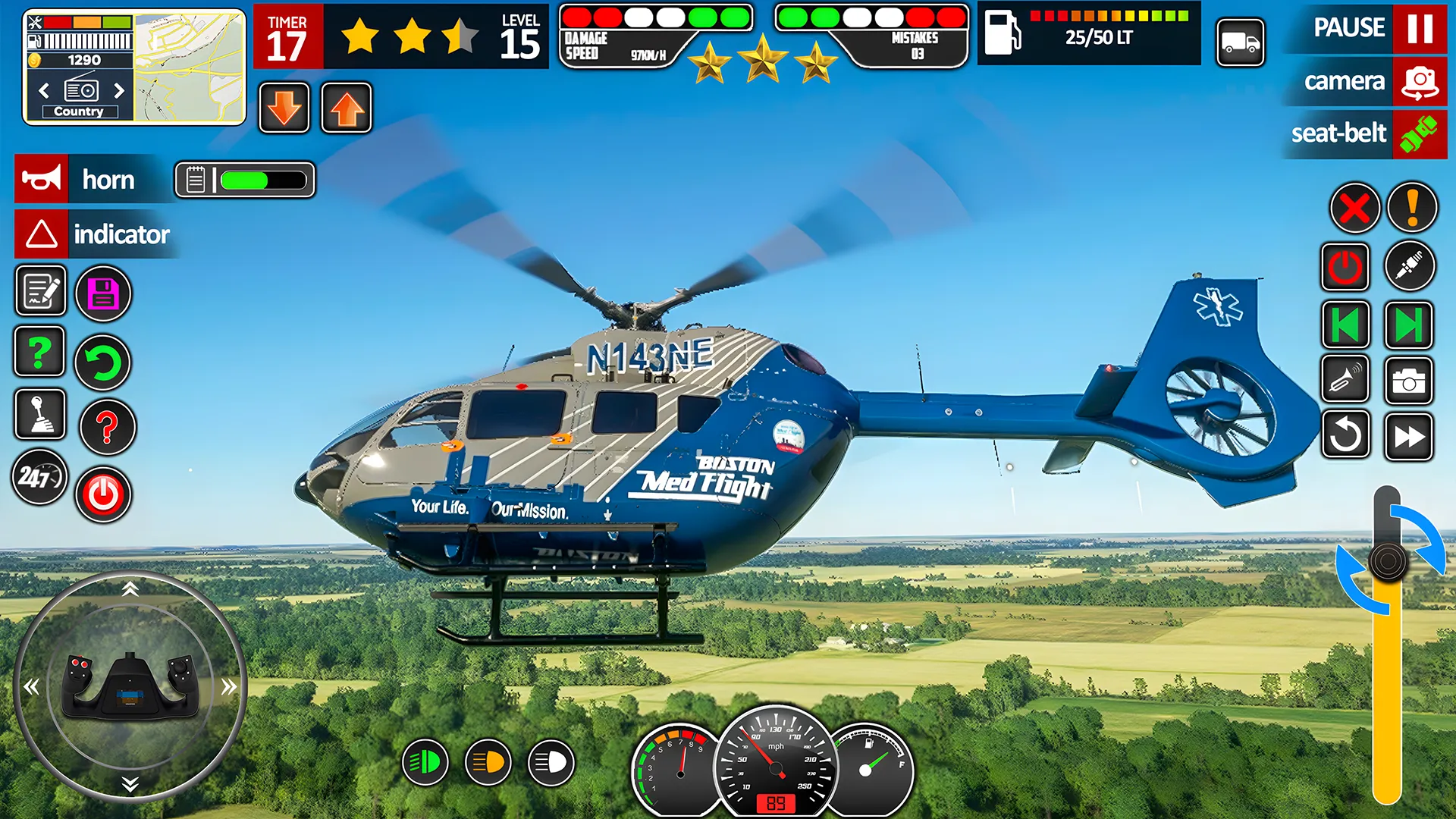 Army Helicopter Game Offline | Indus Appstore | Screenshot
