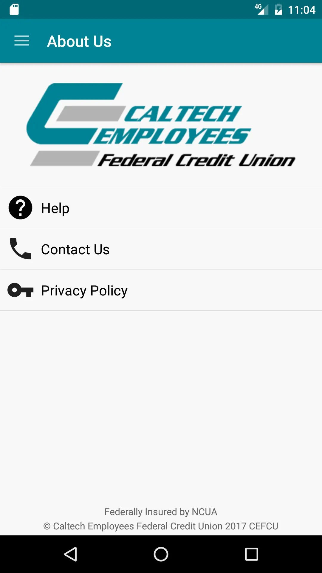 Caltech Employees FCU | Indus Appstore | Screenshot