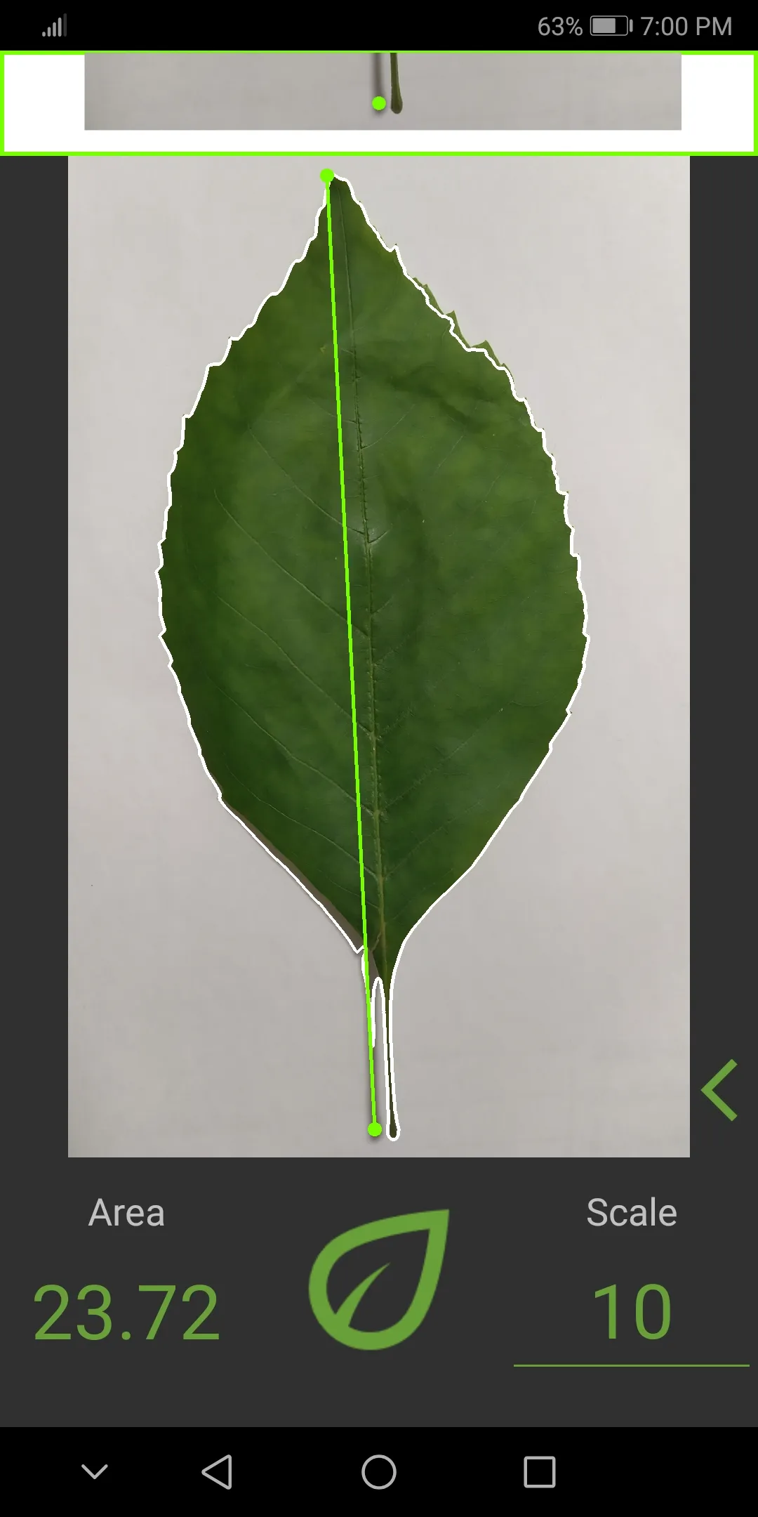 LeafArea | Indus Appstore | Screenshot