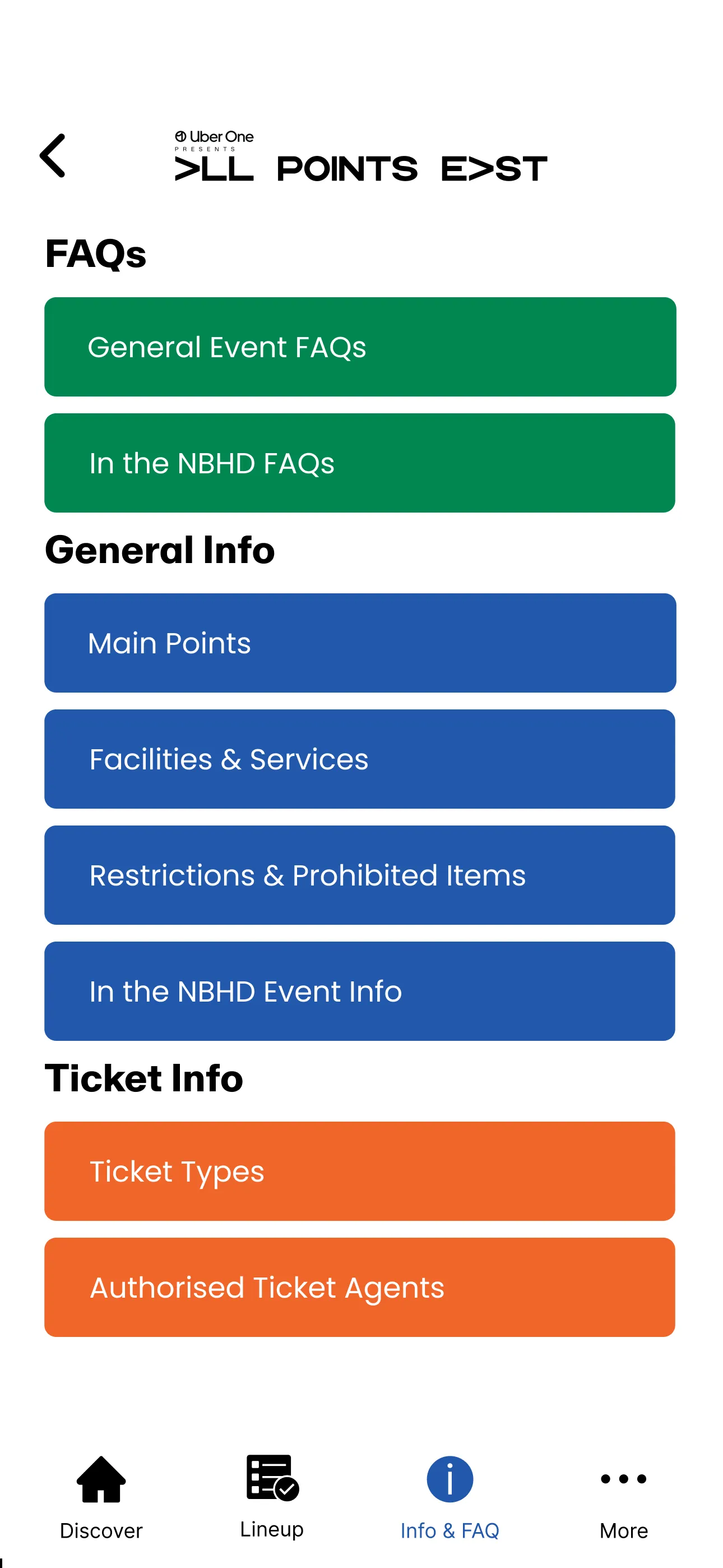 All Points East 2024 | Indus Appstore | Screenshot