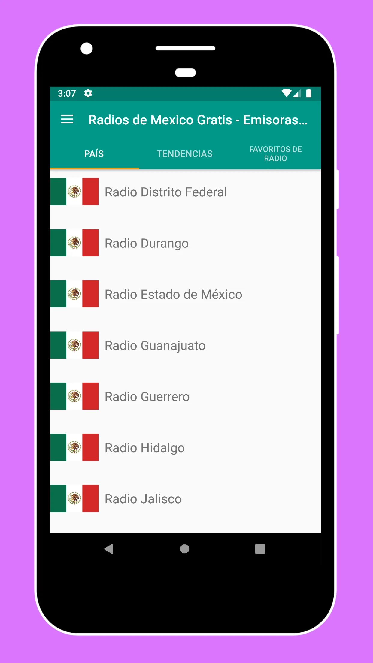 Radio Mexico FM - Radio Online | Indus Appstore | Screenshot