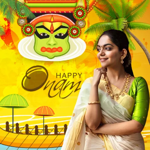 Onam Photo Frames 2024 | Indus Appstore | Screenshot