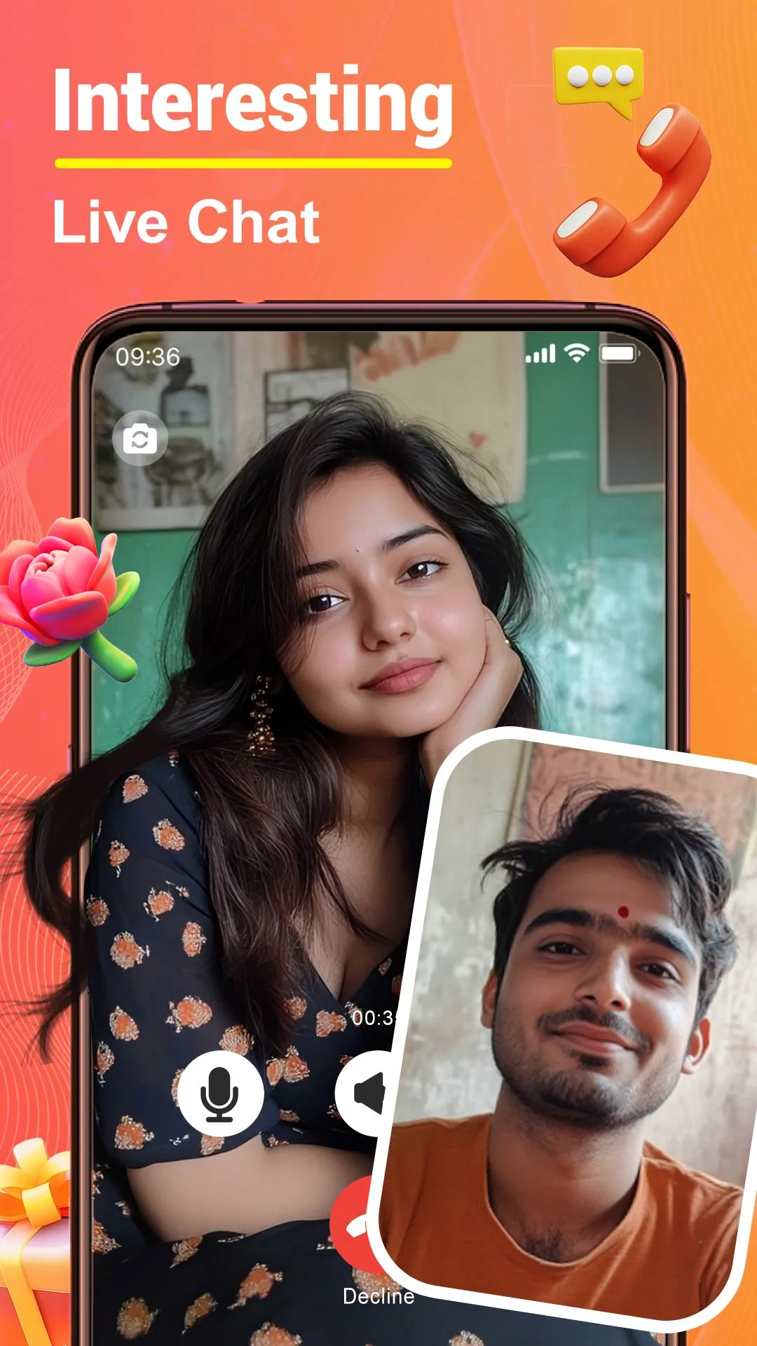 HolaMate: Live Video Talk Chat | Indus Appstore | Screenshot