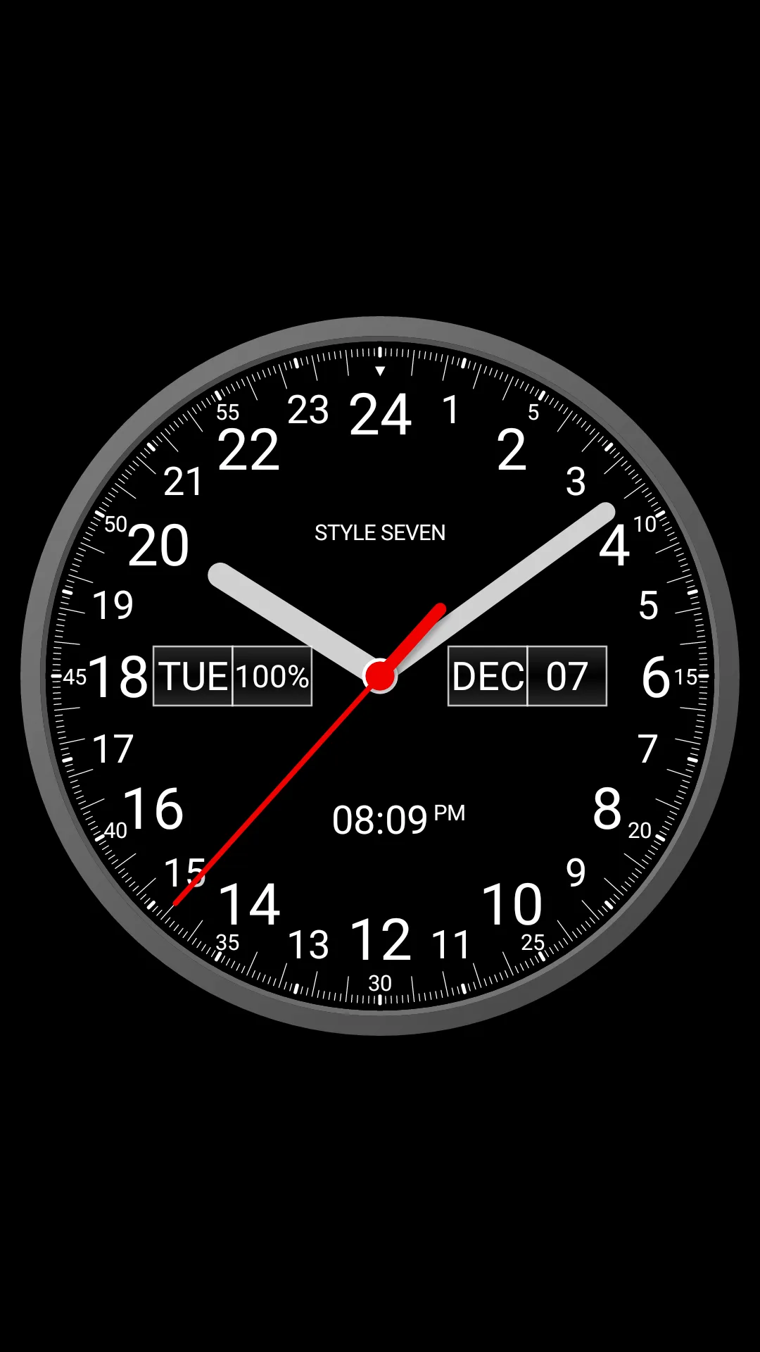 Analog Clock 24-7 | Indus Appstore | Screenshot