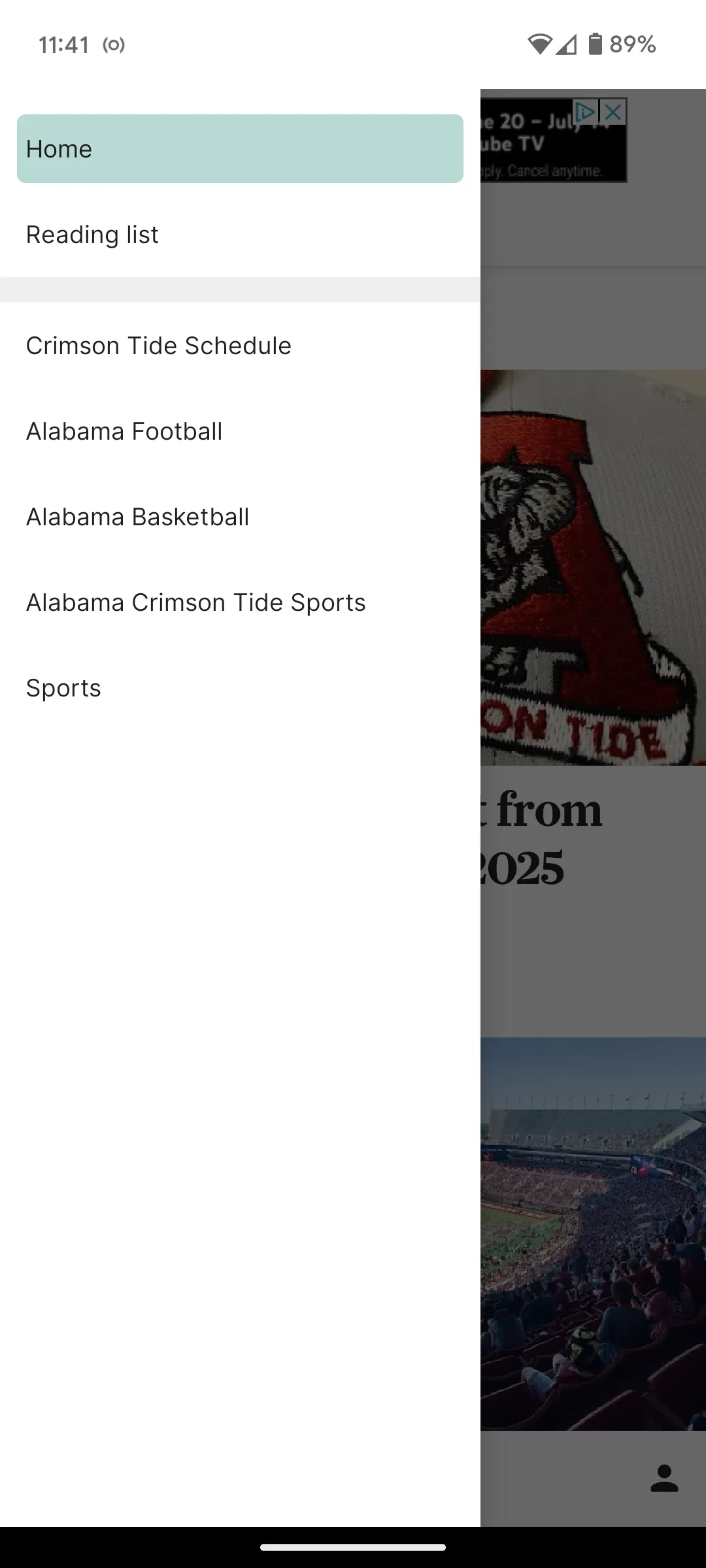 AL.com: Alabama Football News | Indus Appstore | Screenshot