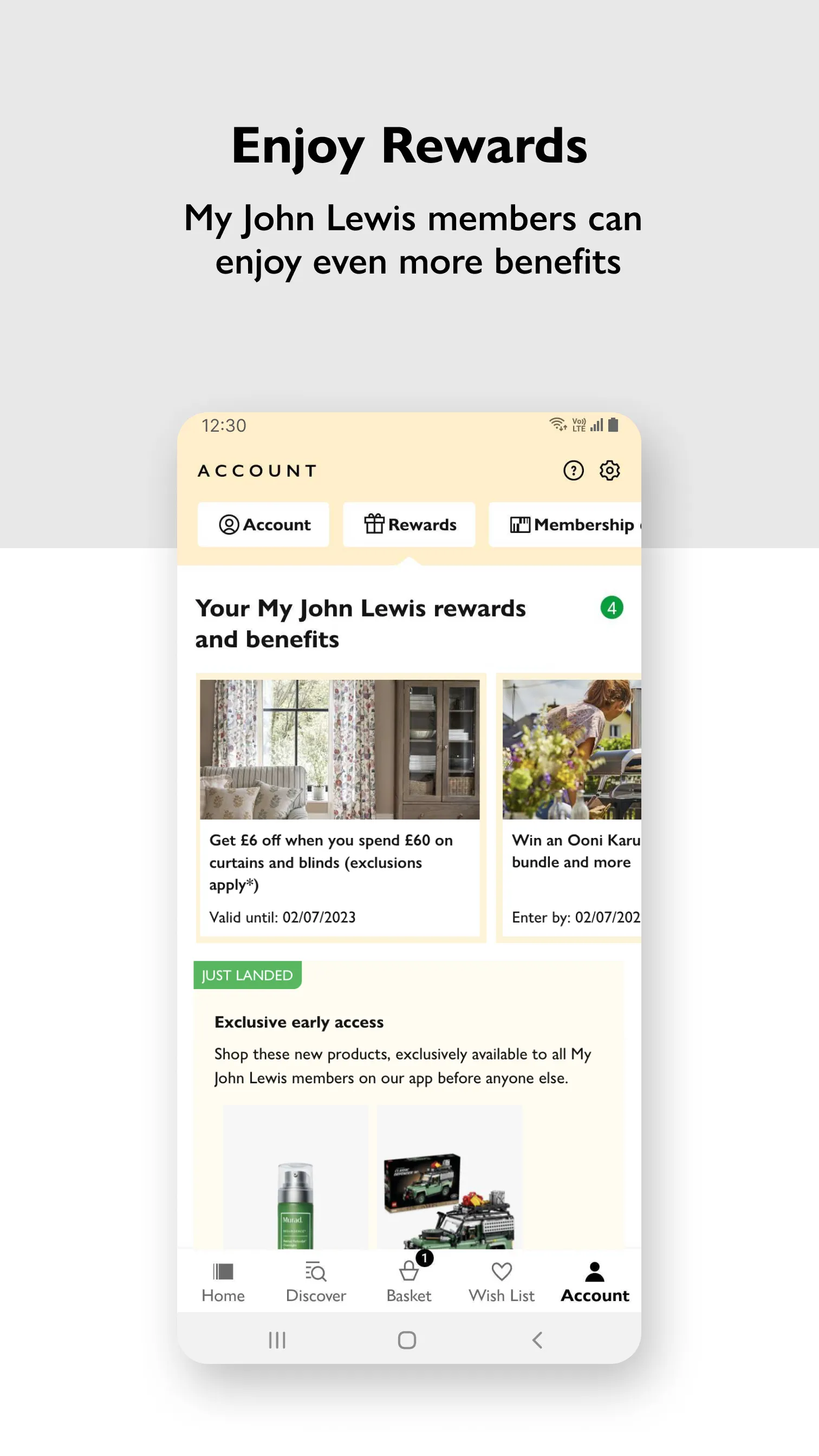 John Lewis & Partners | Indus Appstore | Screenshot