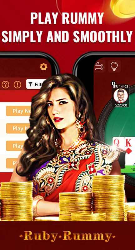 Ruby Rummy | Indus Appstore | Screenshot