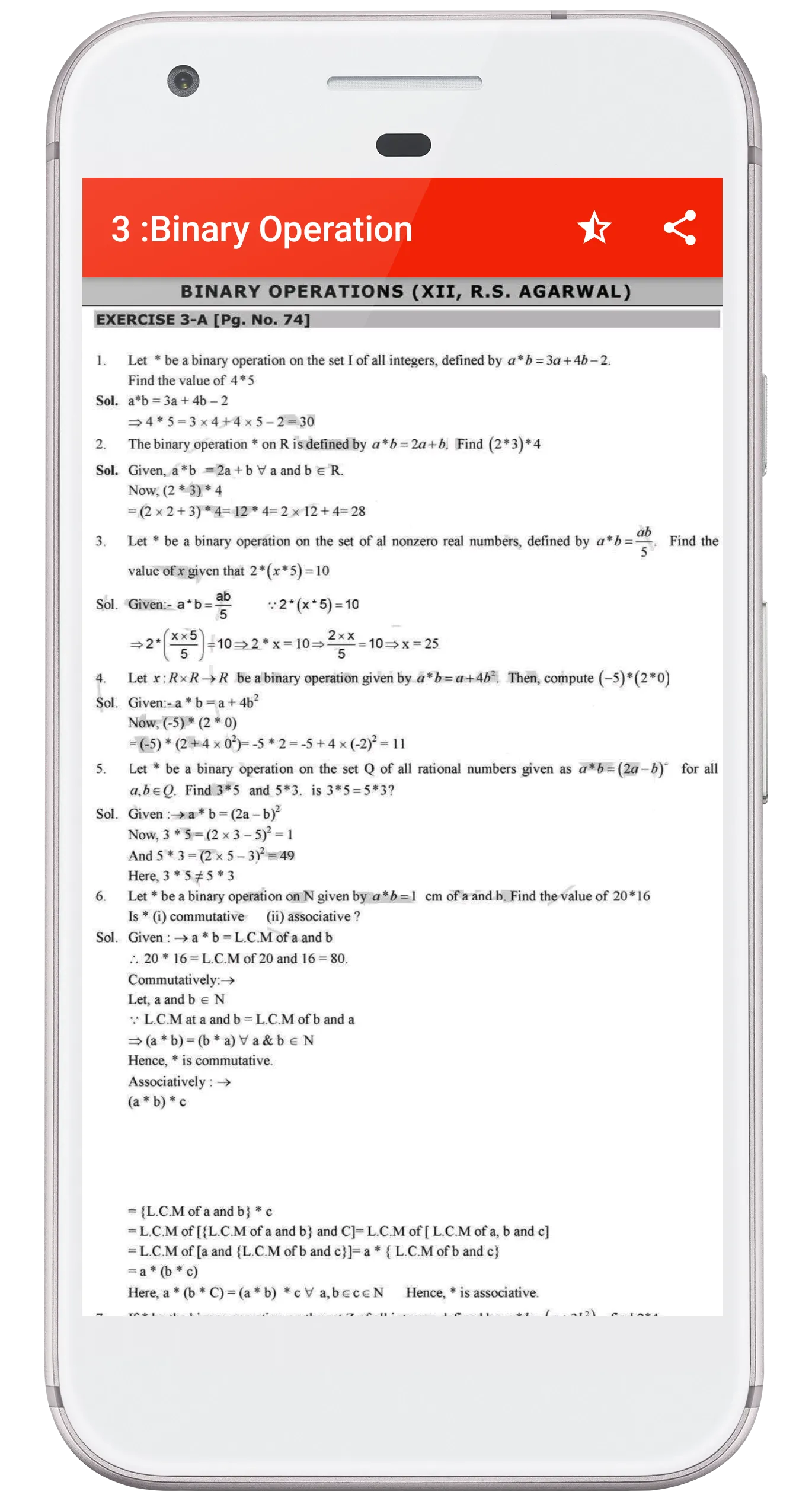 RS Aggarwal 12th Math Solution | Indus Appstore | Screenshot