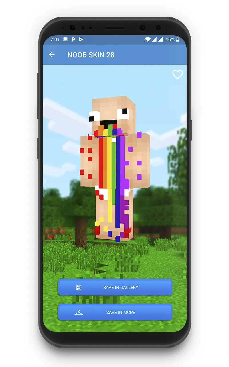 Noob Skins | Indus Appstore | Screenshot