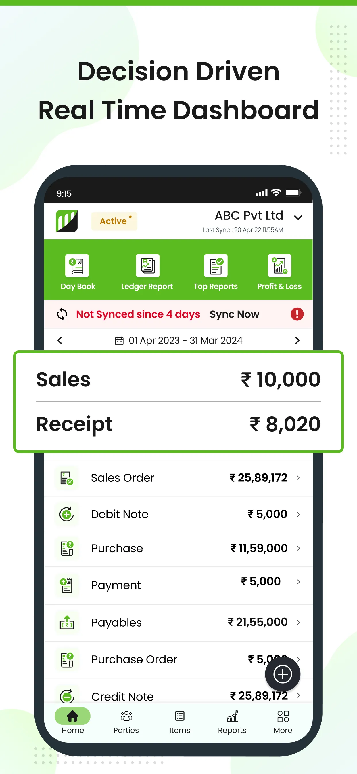 Tally on Mobile - Livekeeping | Indus Appstore | Screenshot