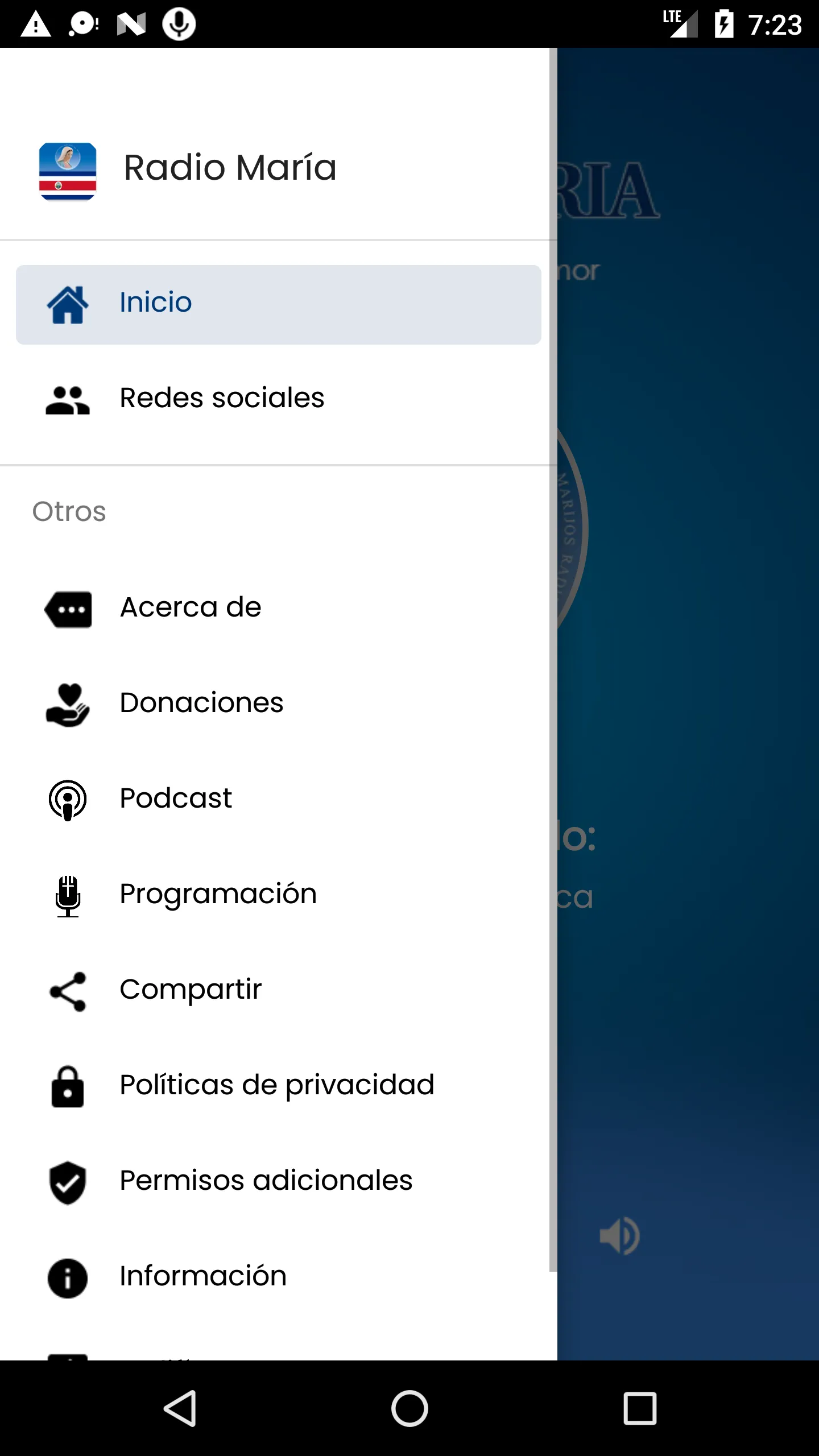 Radio Maria Costa Rica | Indus Appstore | Screenshot