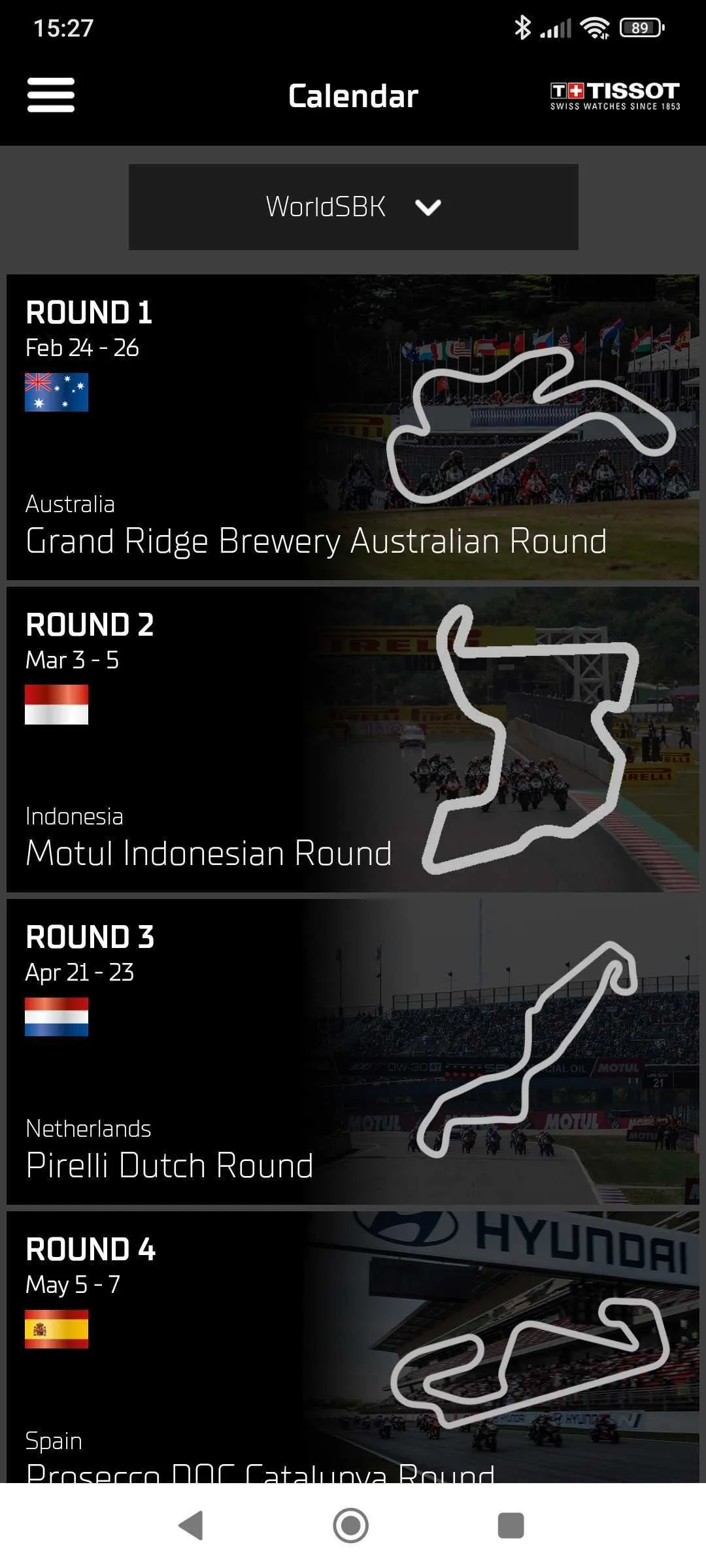 WorldSBK | Indus Appstore | Screenshot