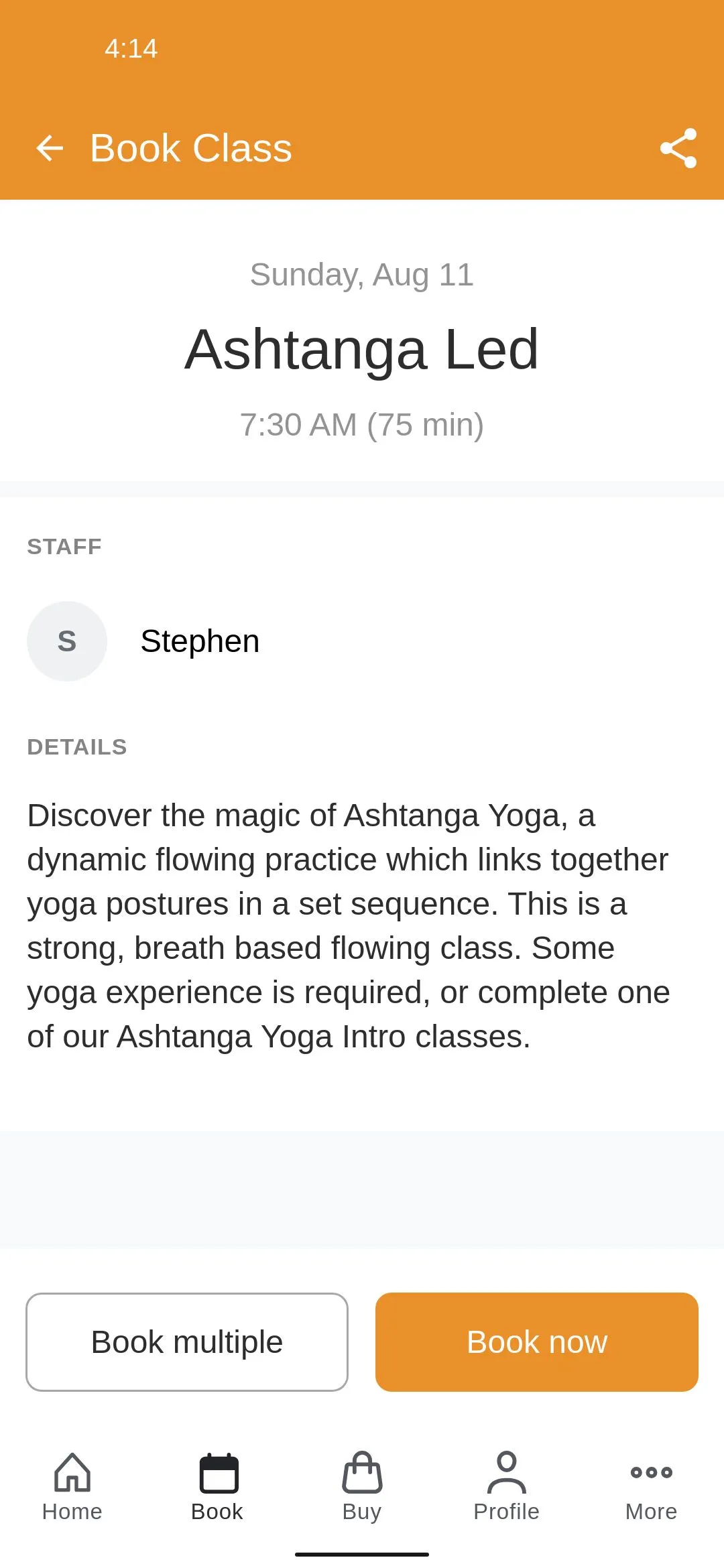 The Yoga Space | Indus Appstore | Screenshot