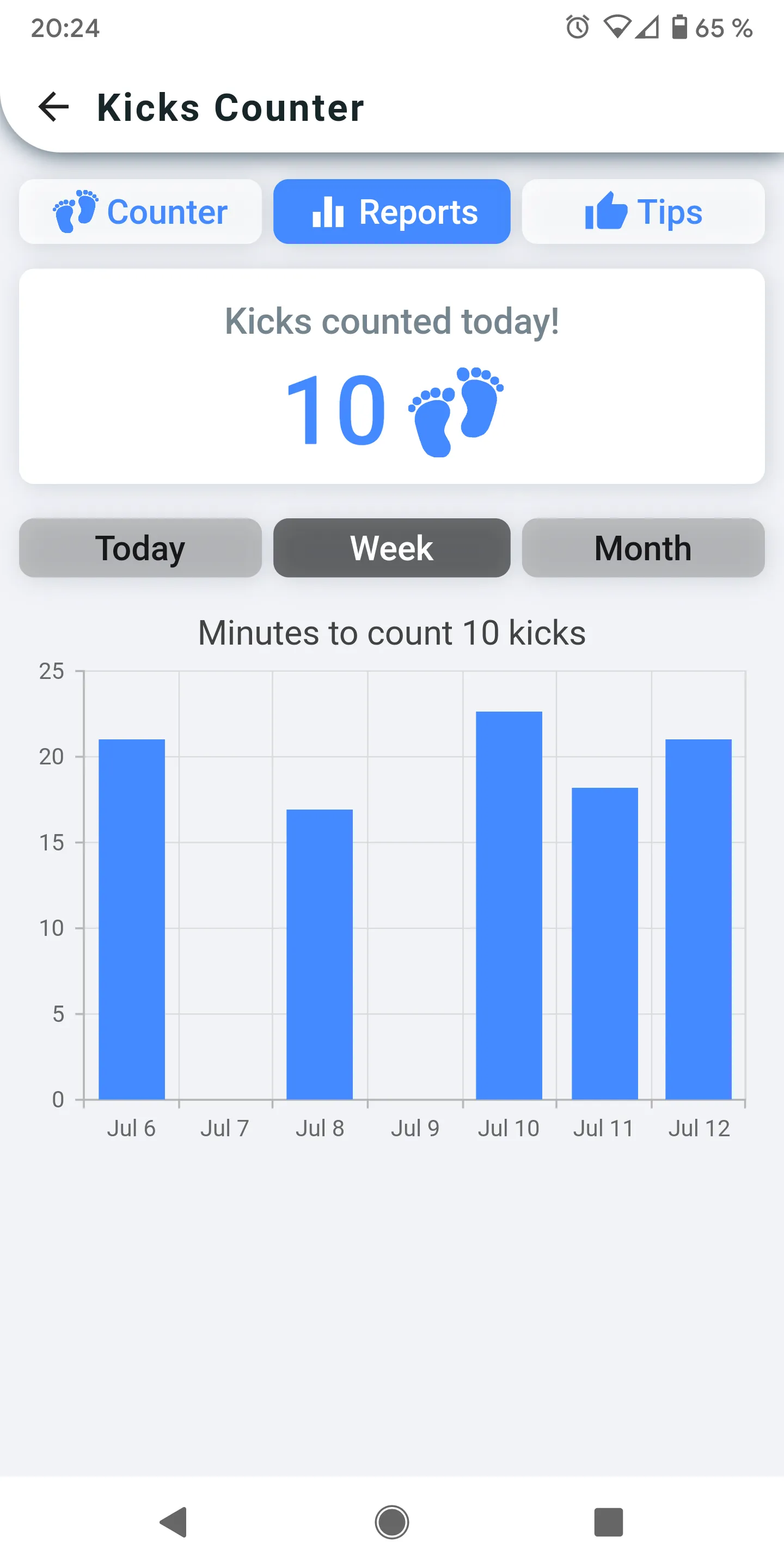 Kick Counter - Track your baby | Indus Appstore | Screenshot