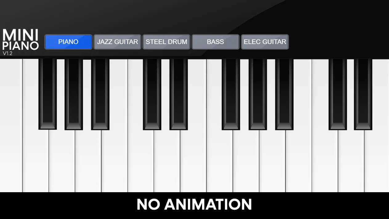 MINI Piano (8mb) - Portable | Indus Appstore | Screenshot