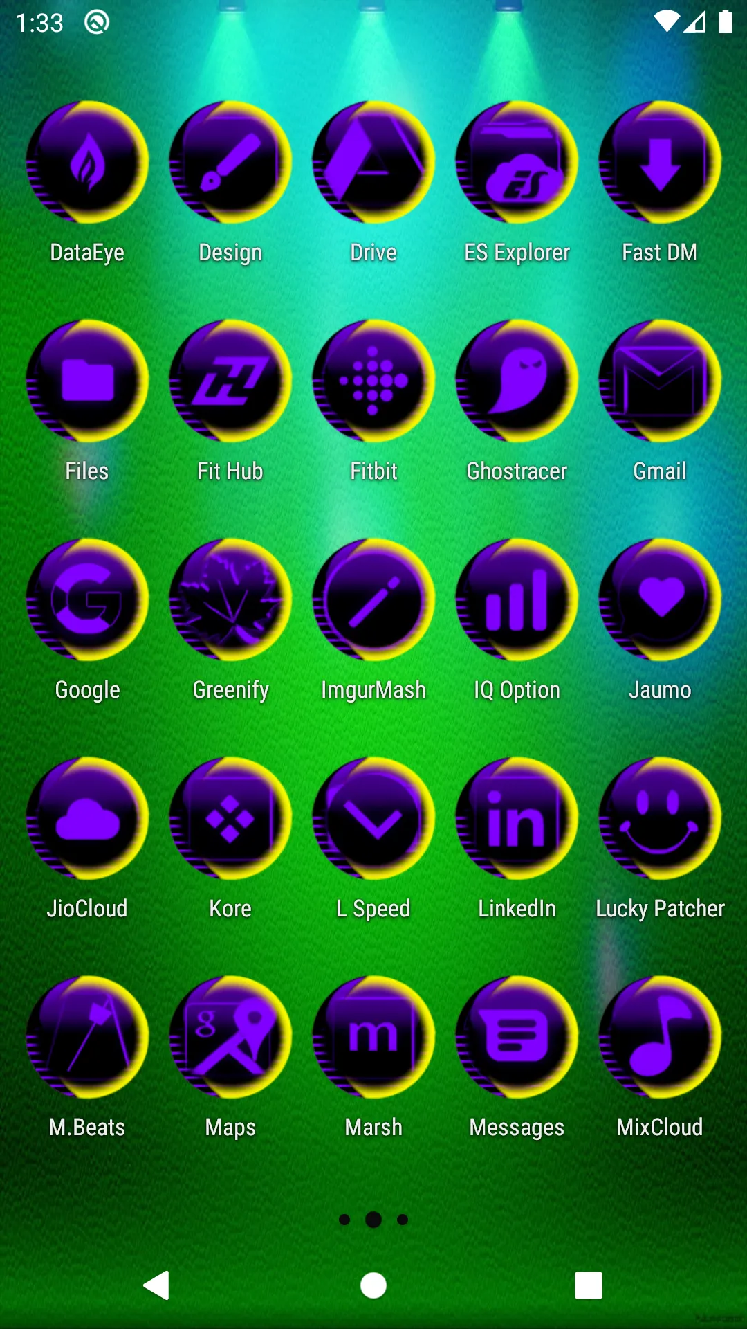 Purple Icon Pack Style 7 | Indus Appstore | Screenshot