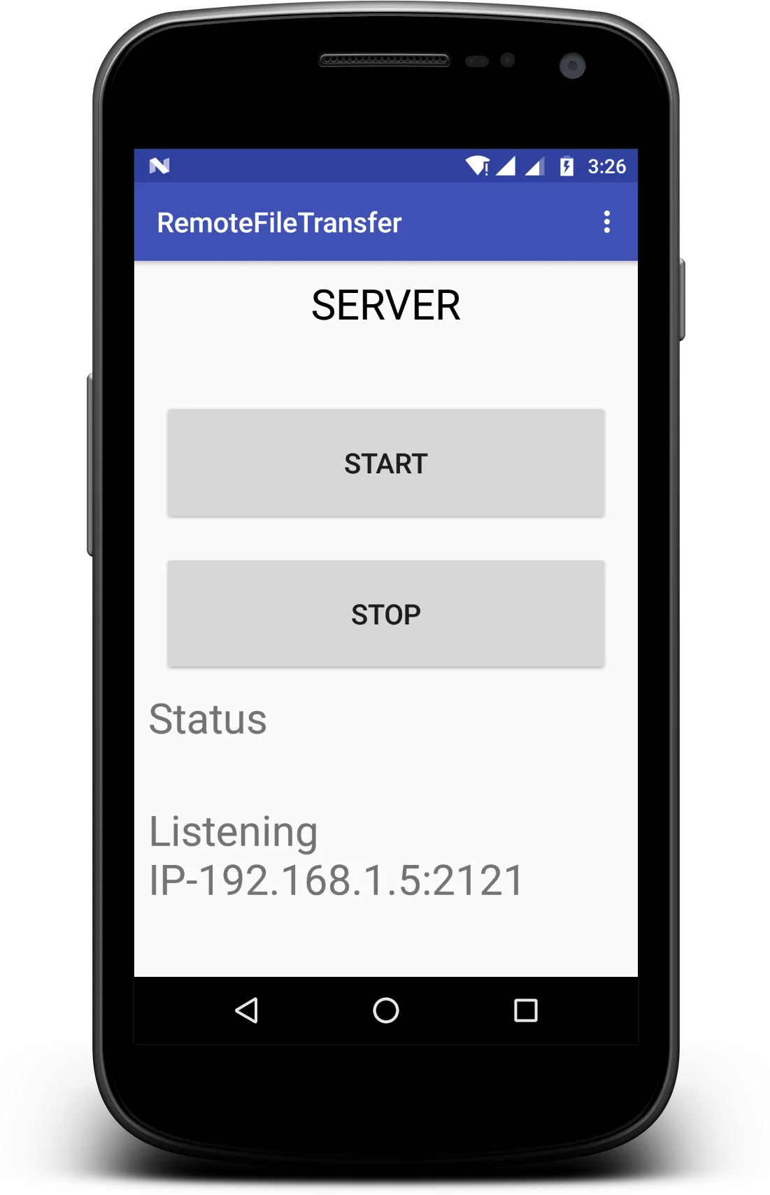 Remote File Transfer Lite | Indus Appstore | Screenshot