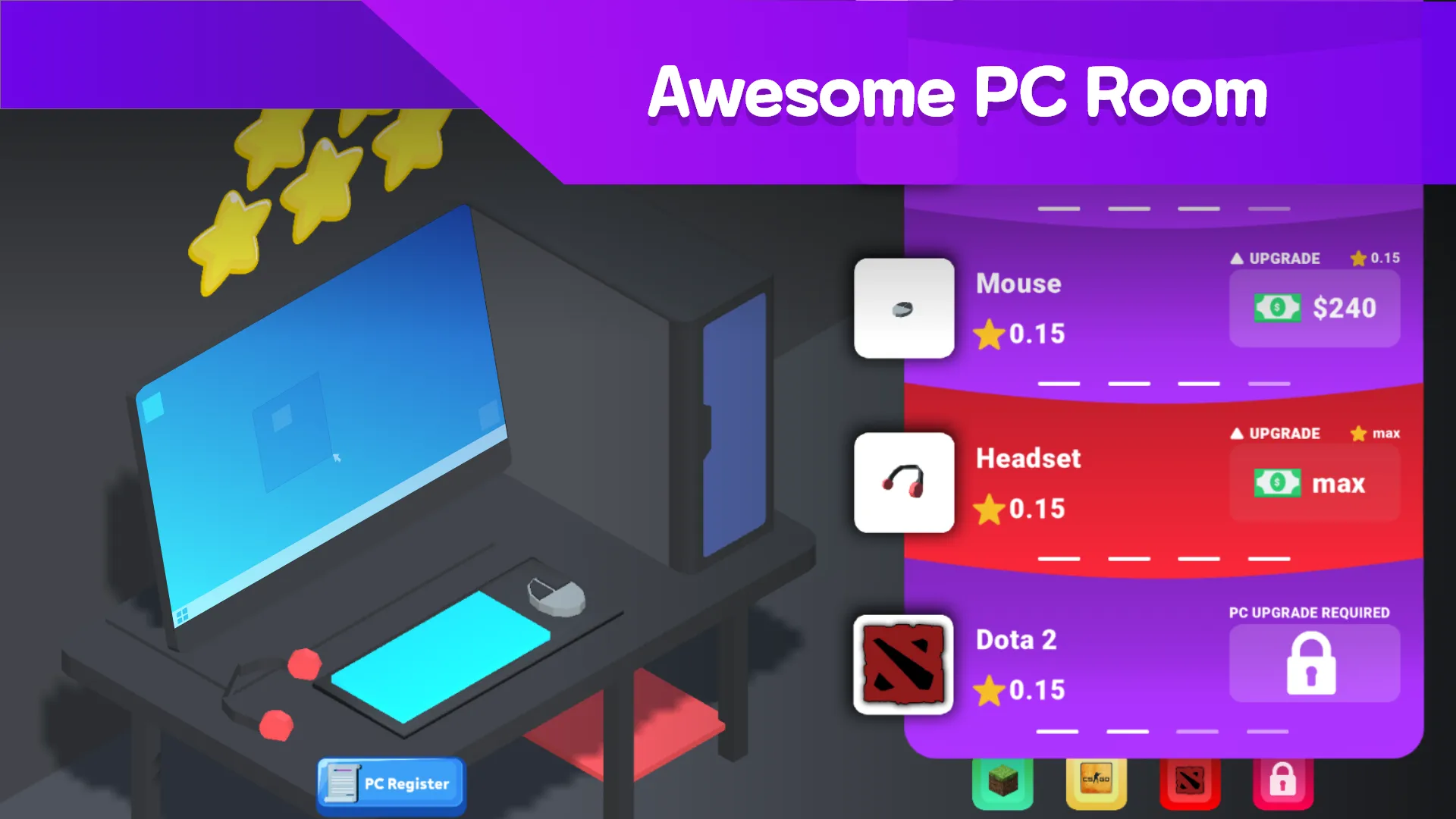 Internet Cafe Creator Idle | Indus Appstore | Screenshot