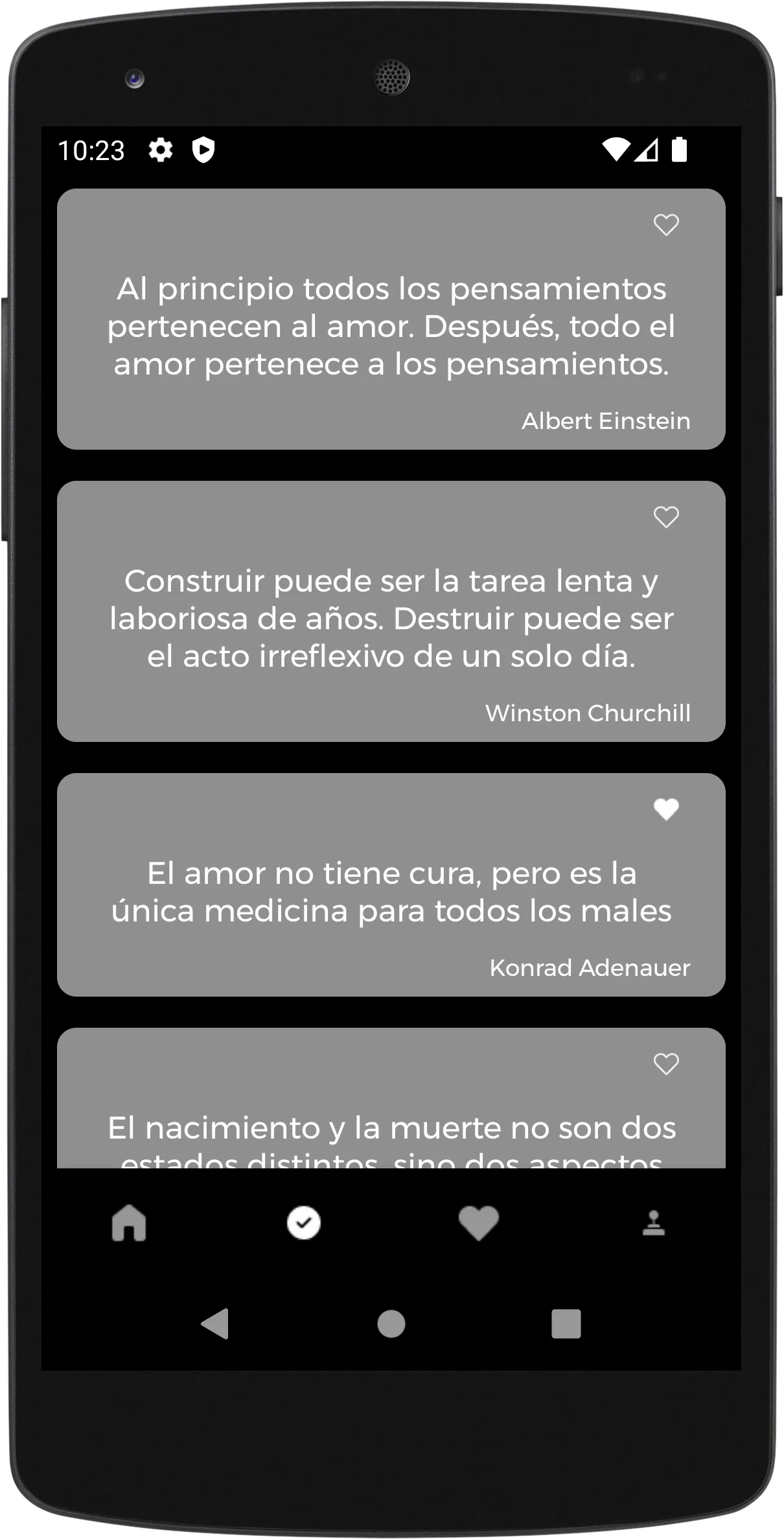 Frase por dia | Indus Appstore | Screenshot