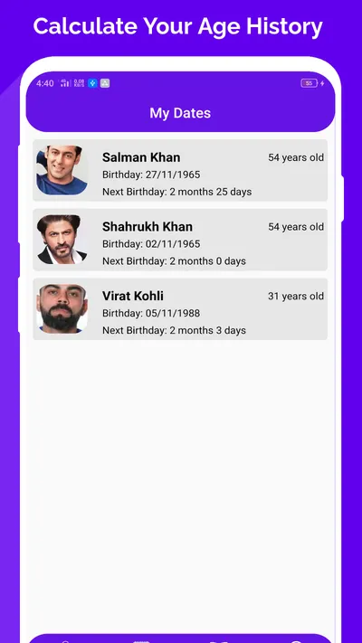 Age Calculator & Date of Birth | Indus Appstore | Screenshot