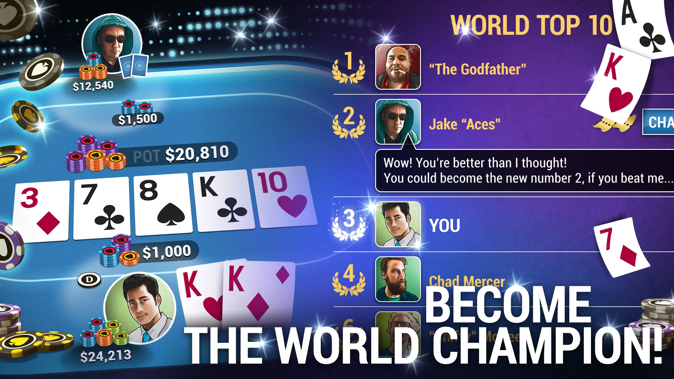 Poker World, Offline TX Holdem | Indus Appstore | Screenshot