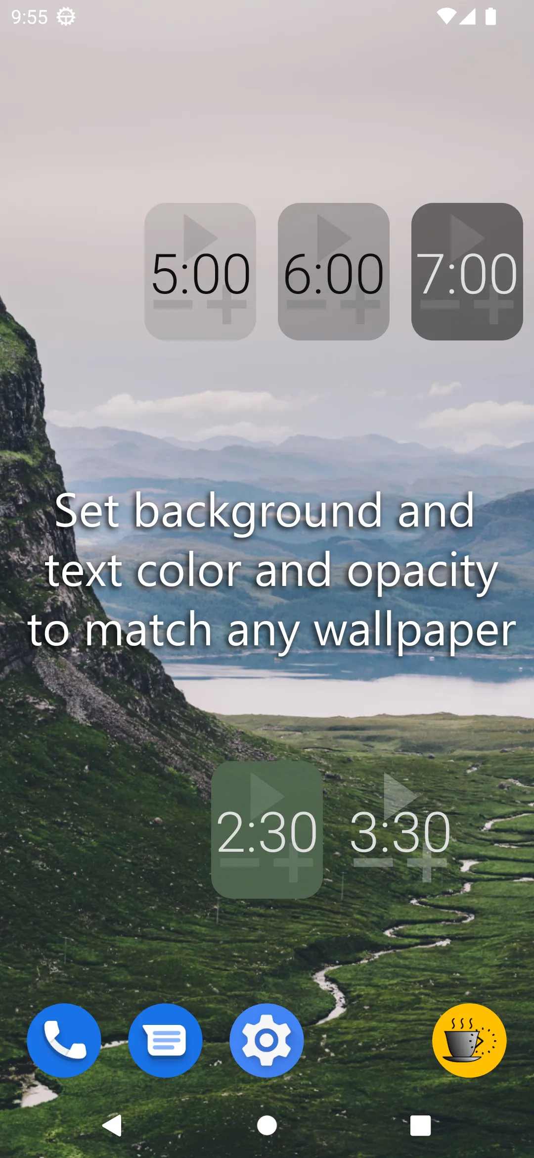 Timer Widget - Tea Time | Indus Appstore | Screenshot