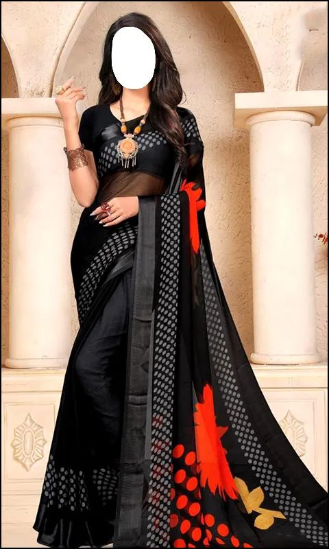 Women Fashion Saree Photo Suit | Indus Appstore | Screenshot