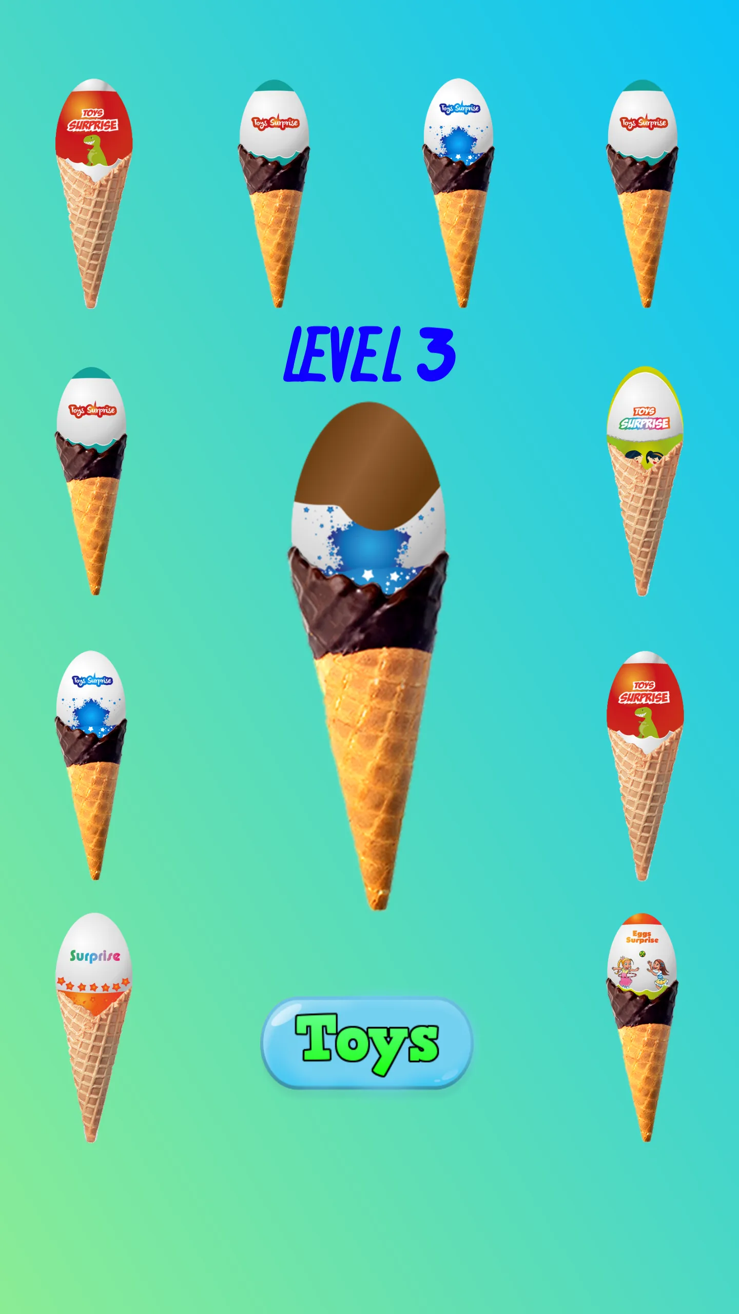 Ice Cream Surprise Eggs | Indus Appstore | Screenshot