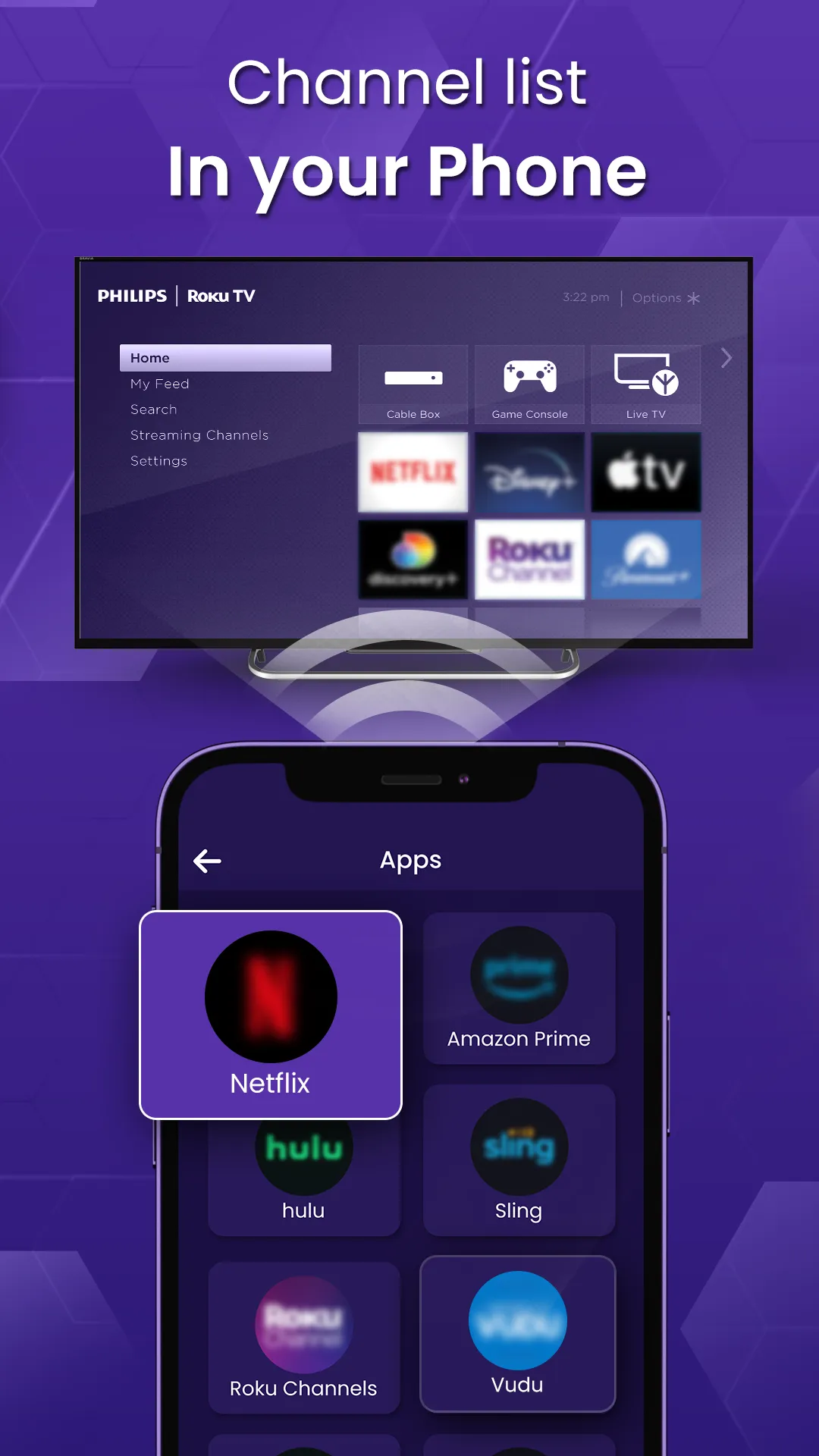 Remote for Philips Roku TV | Indus Appstore | Screenshot