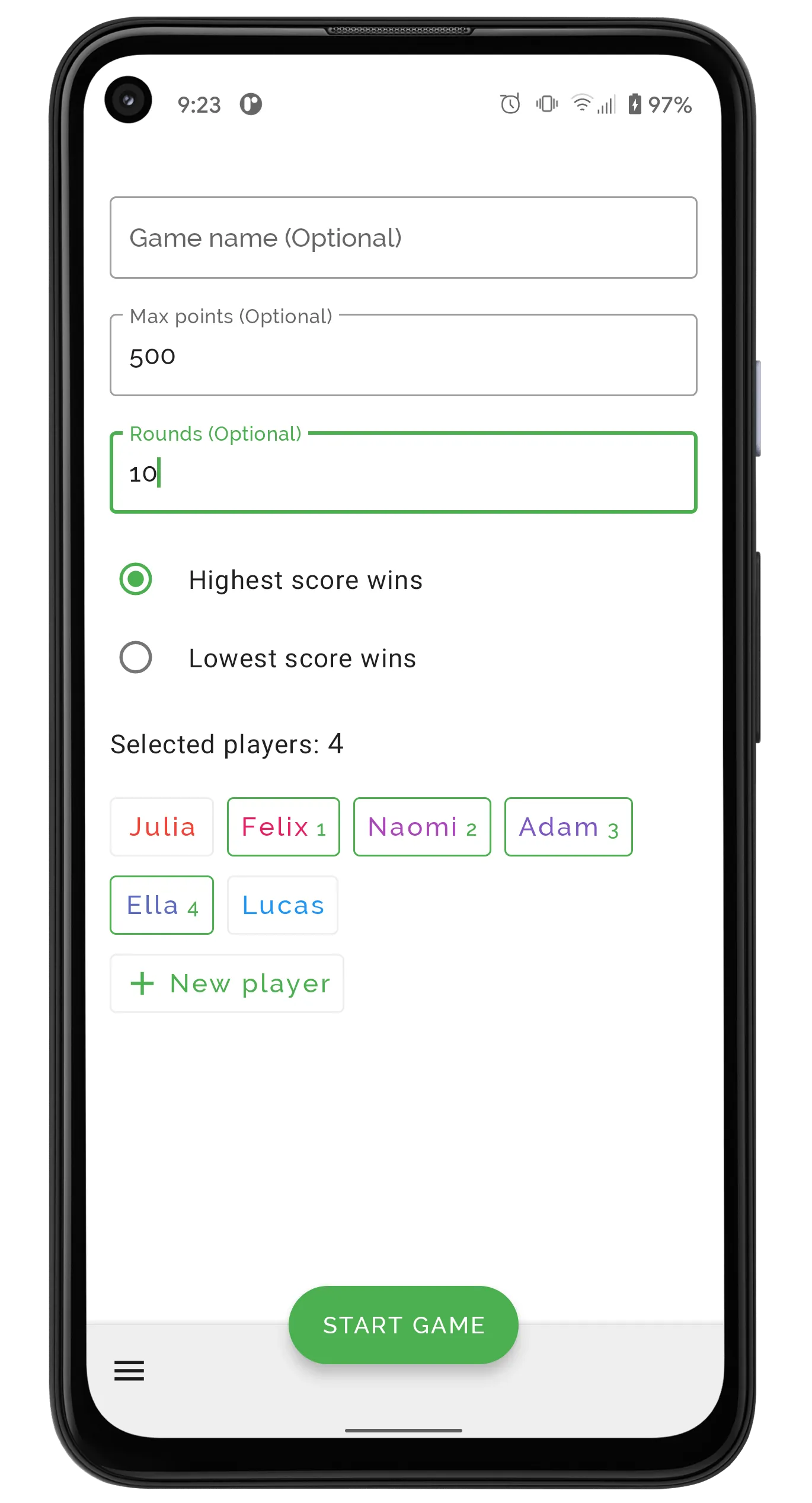 Score Counter - For any game | Indus Appstore | Screenshot