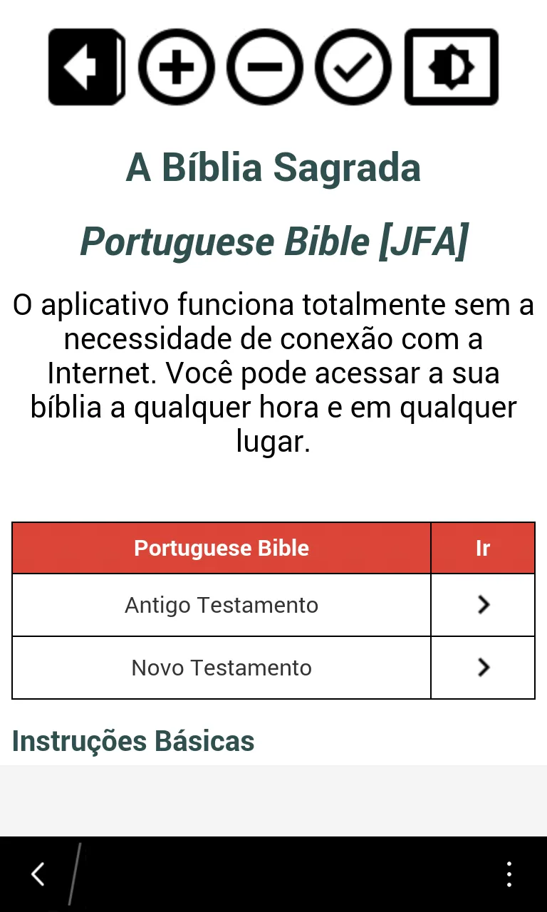 Bíblia Sagrada em Português | Indus Appstore | Screenshot