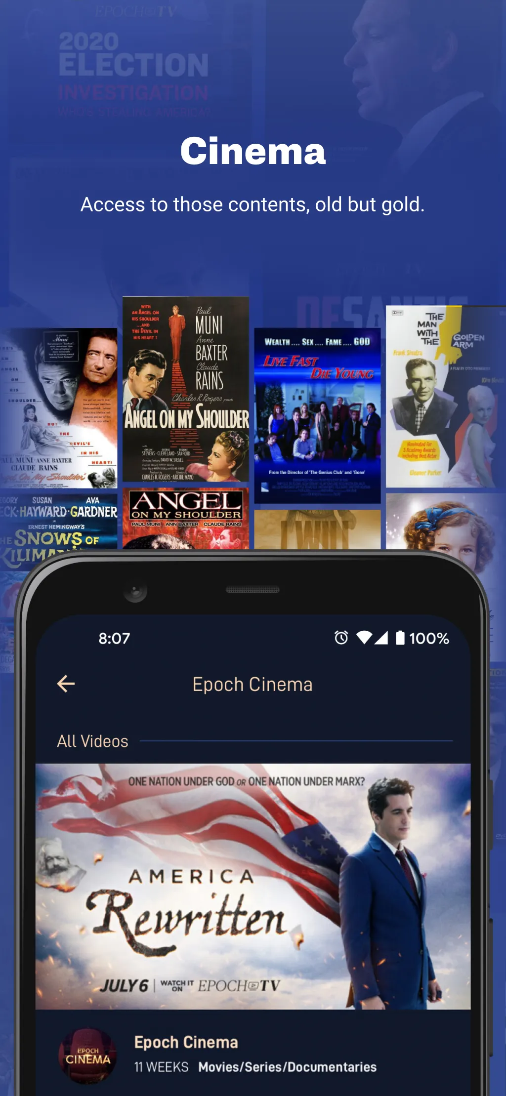 Epoch TV | Indus Appstore | Screenshot