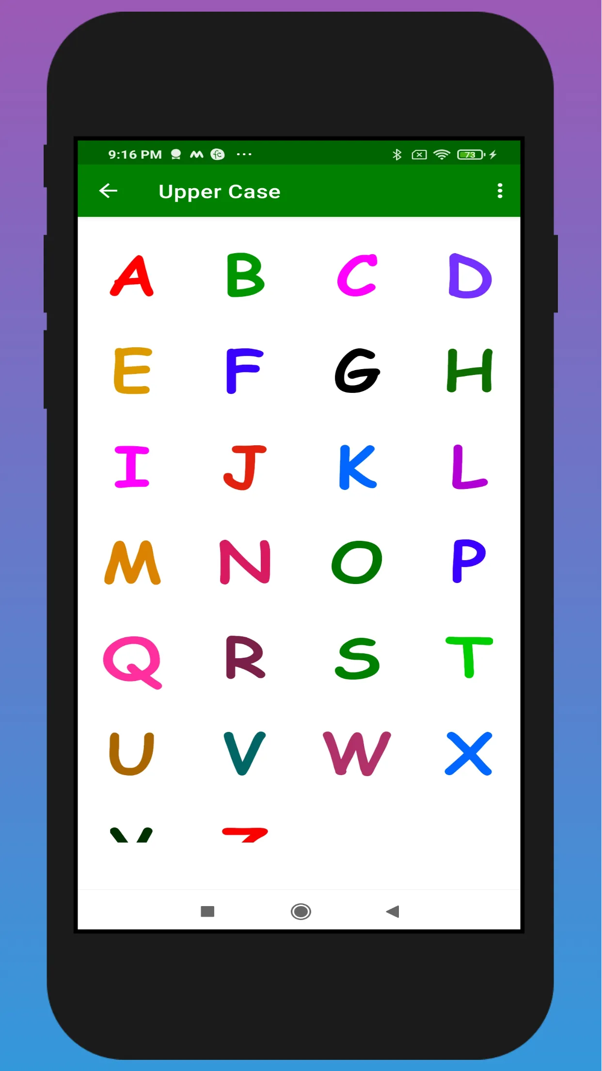 हिंदी वर्णमाला- Hindi Alphabet | Indus Appstore | Screenshot