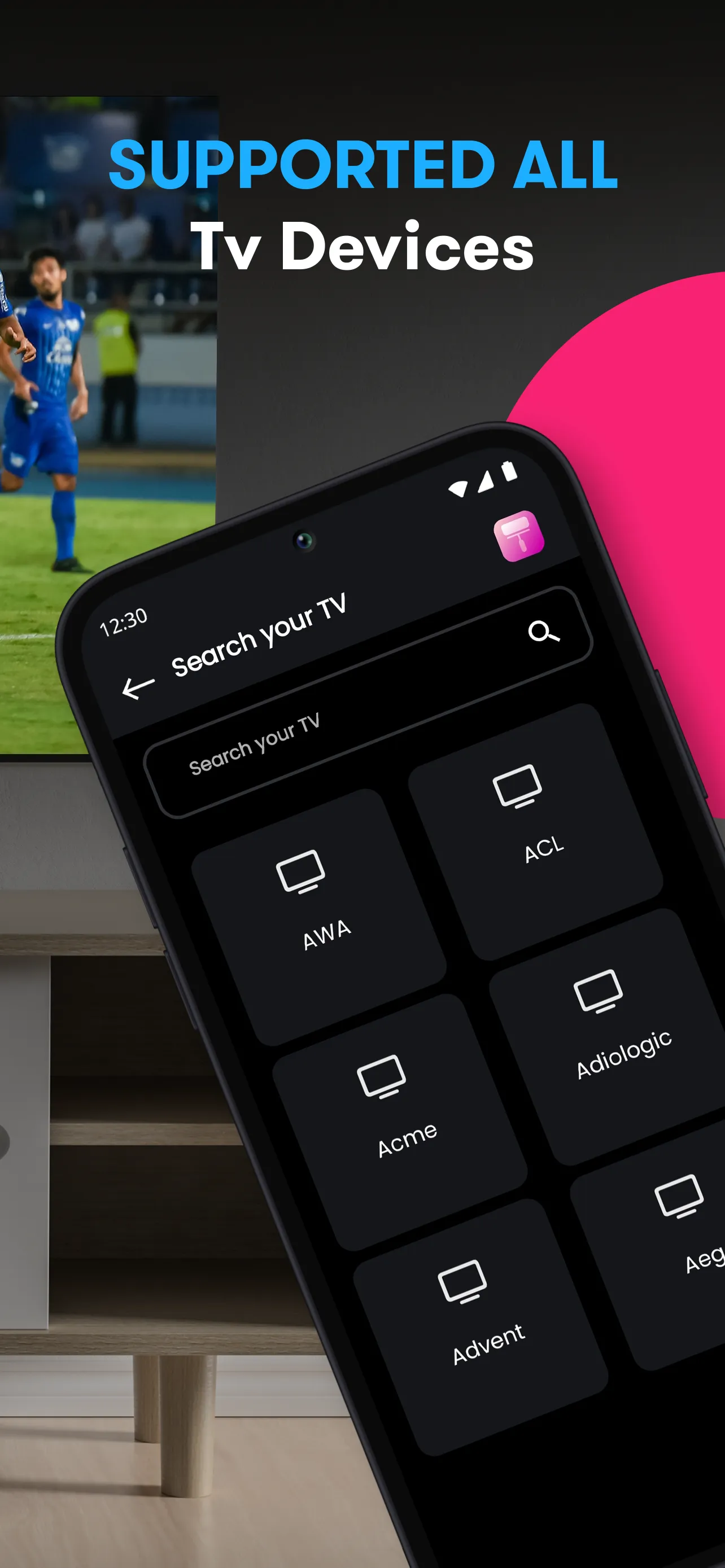 Universal Smart TV Remote | Indus Appstore | Screenshot