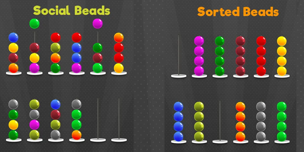 Beads Tower - Sorting Beads Pu | Indus Appstore | Screenshot