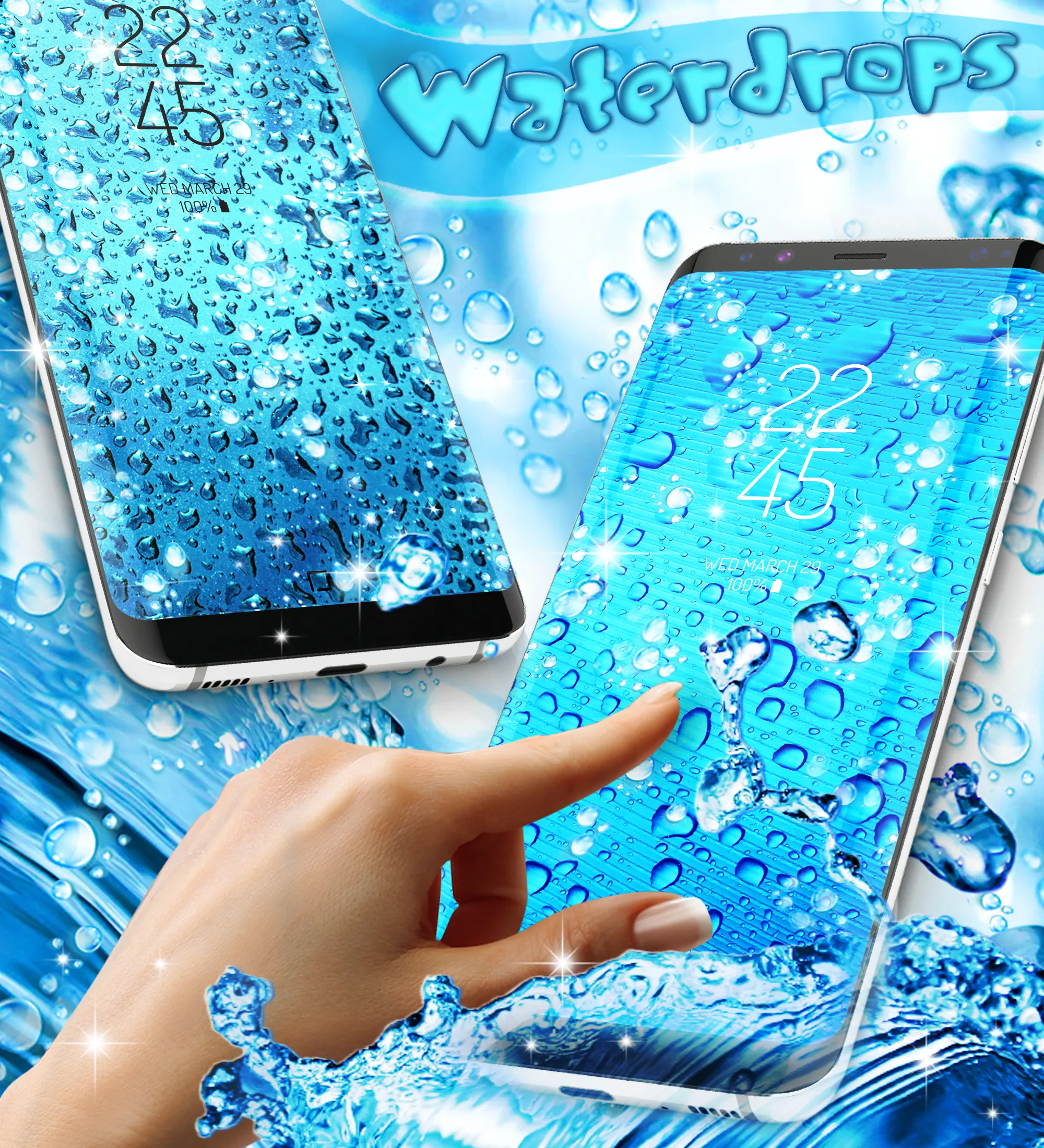 Water drops live wallpaper | Indus Appstore | Screenshot