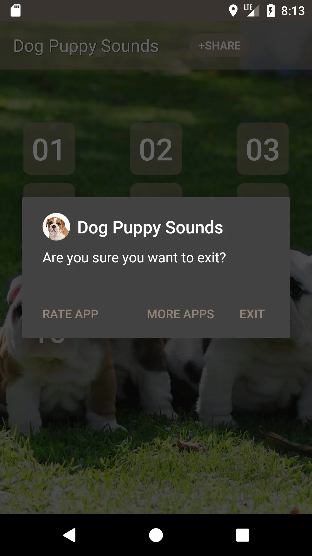 Puppy Dog Sounds | Indus Appstore | Screenshot