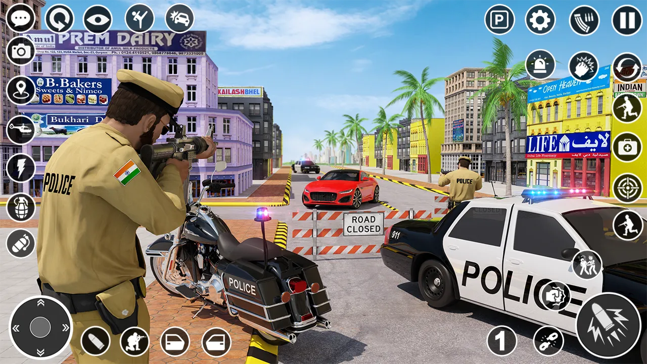 Car Chase 3D: Police Car Game | Indus Appstore | Screenshot