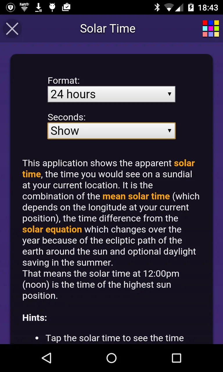 Solar Time | Indus Appstore | Screenshot