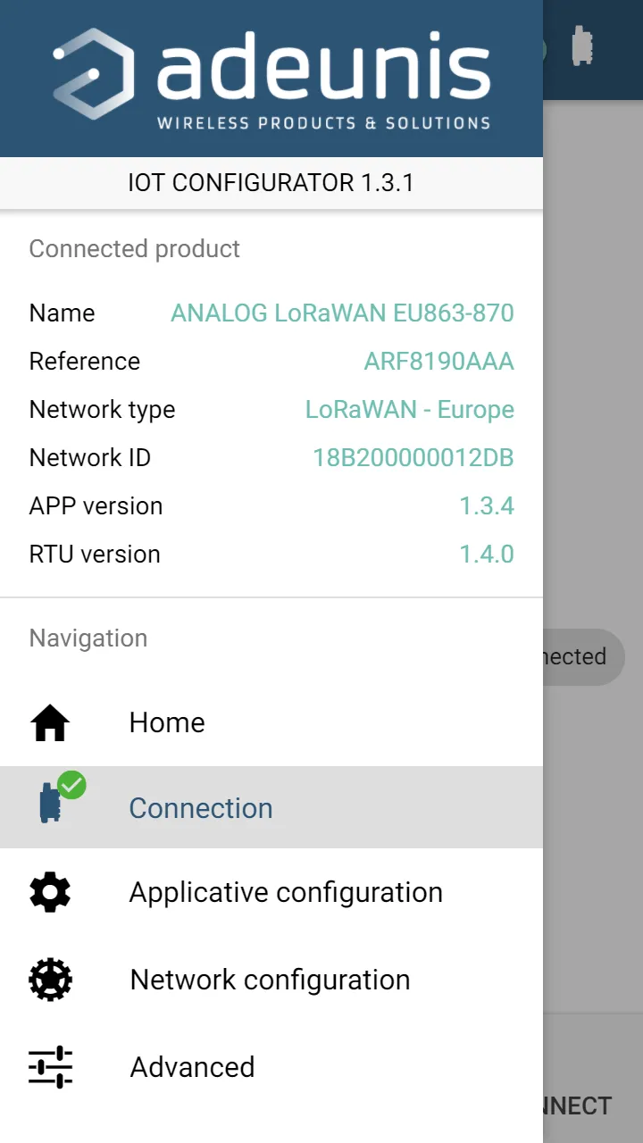 IoT Configurator LoRa/Sigfox | Indus Appstore | Screenshot