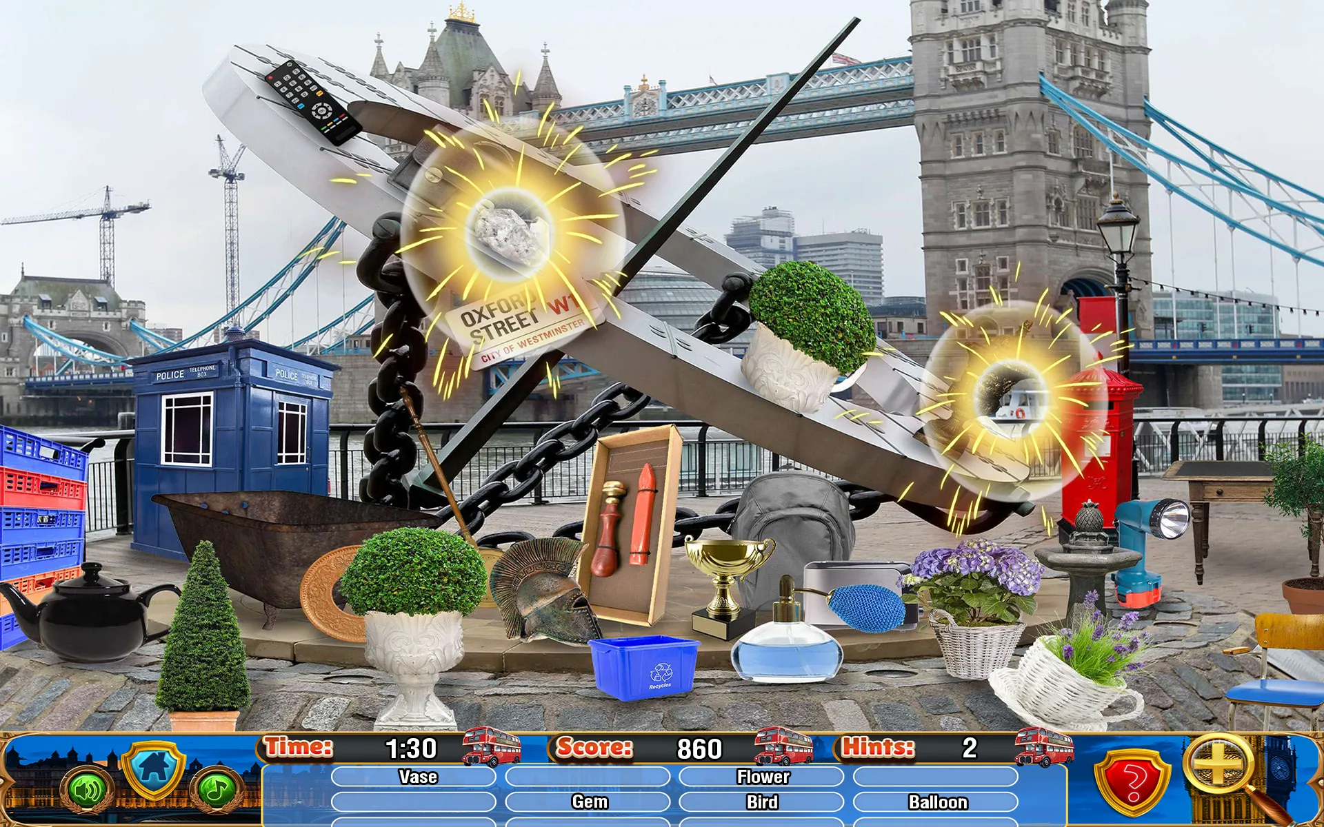 Hidden Object London Adventure | Indus Appstore | Screenshot