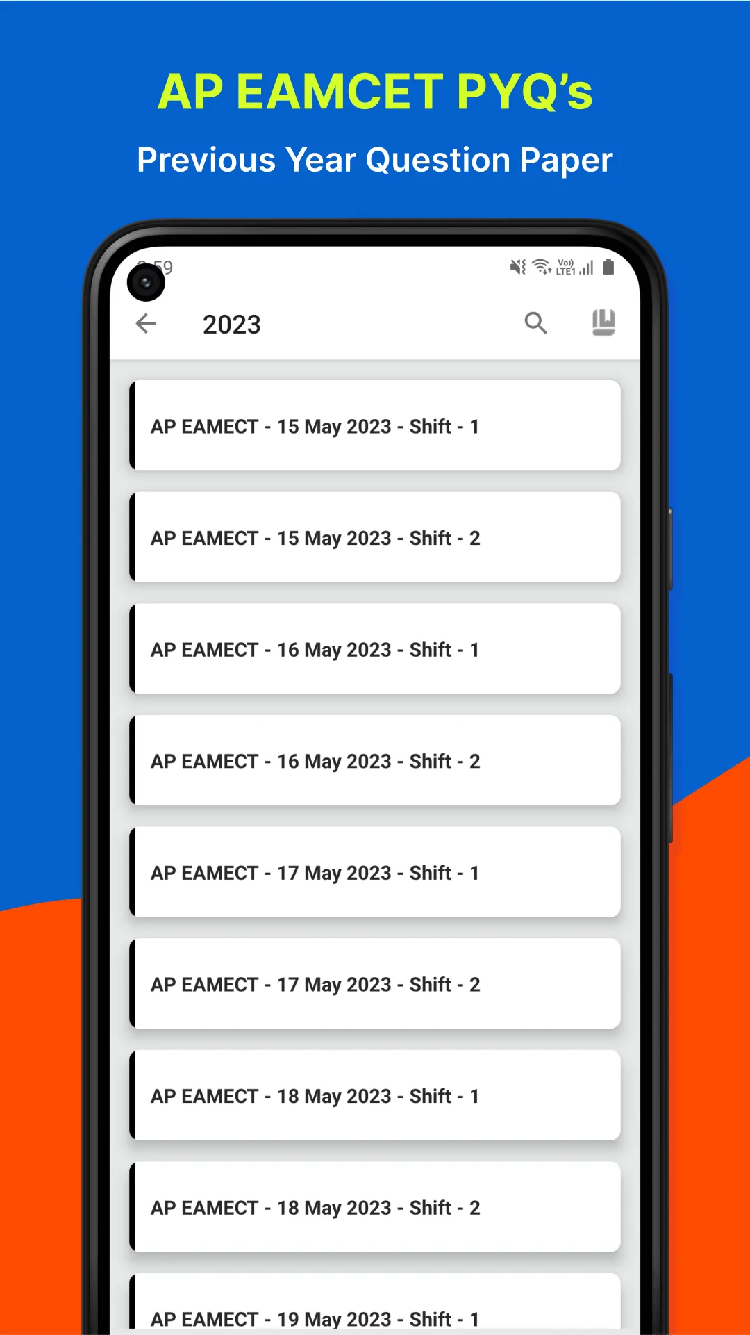 AP EAMCET PYQs 2025 | Indus Appstore | Screenshot