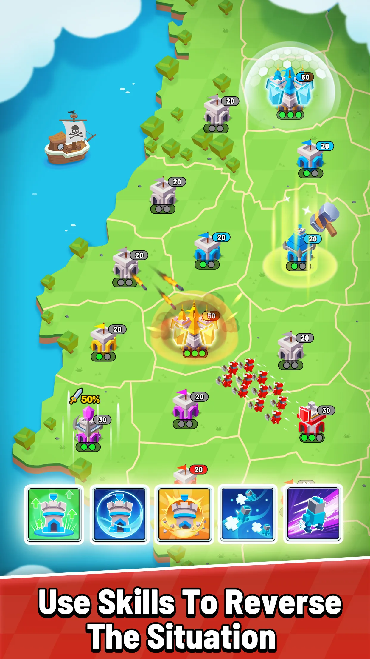 Tower War - Domain Clash | Indus Appstore | Screenshot