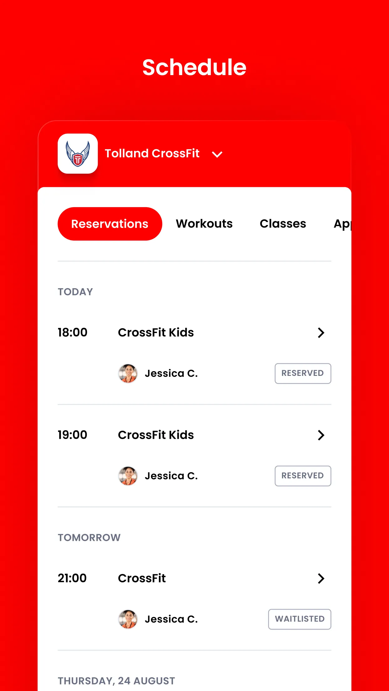 Tolland CrossFit | Indus Appstore | Screenshot