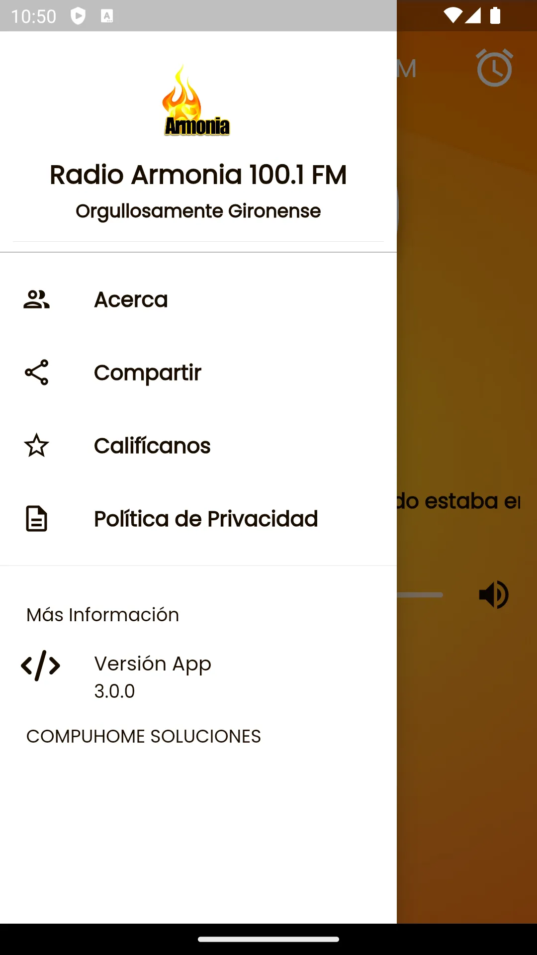 Radio Armonía 100.1 FM | Indus Appstore | Screenshot