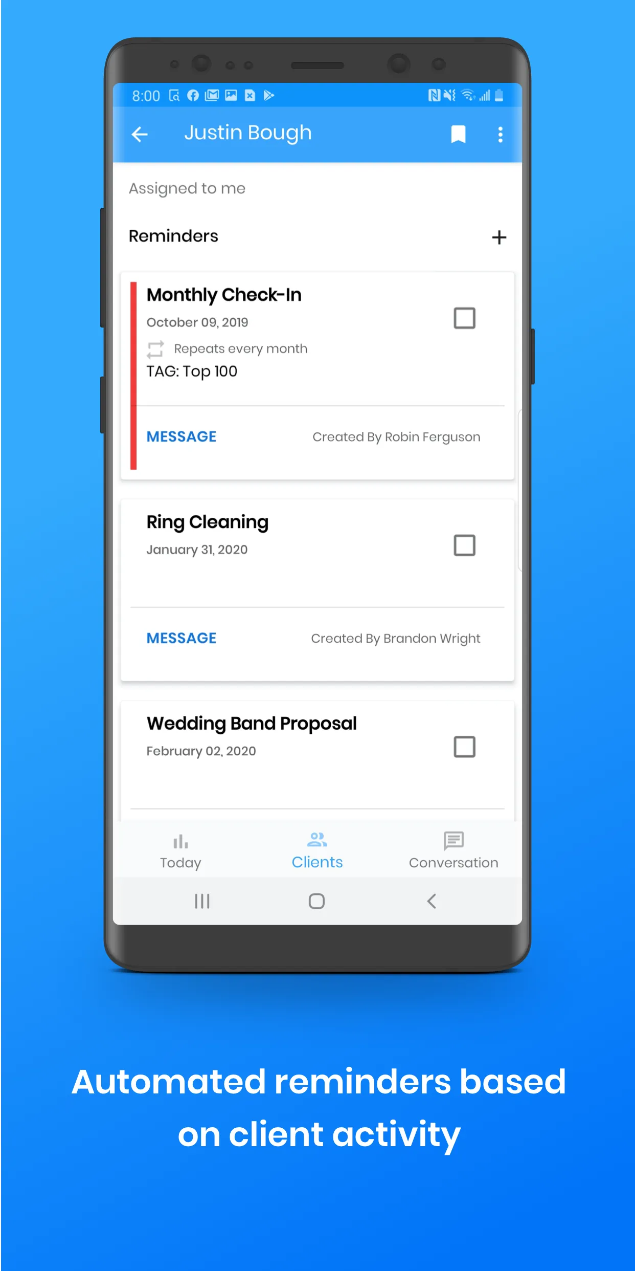 Clientbook | Indus Appstore | Screenshot