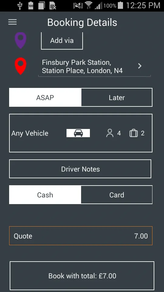 Sams Cars Ltd | Indus Appstore | Screenshot